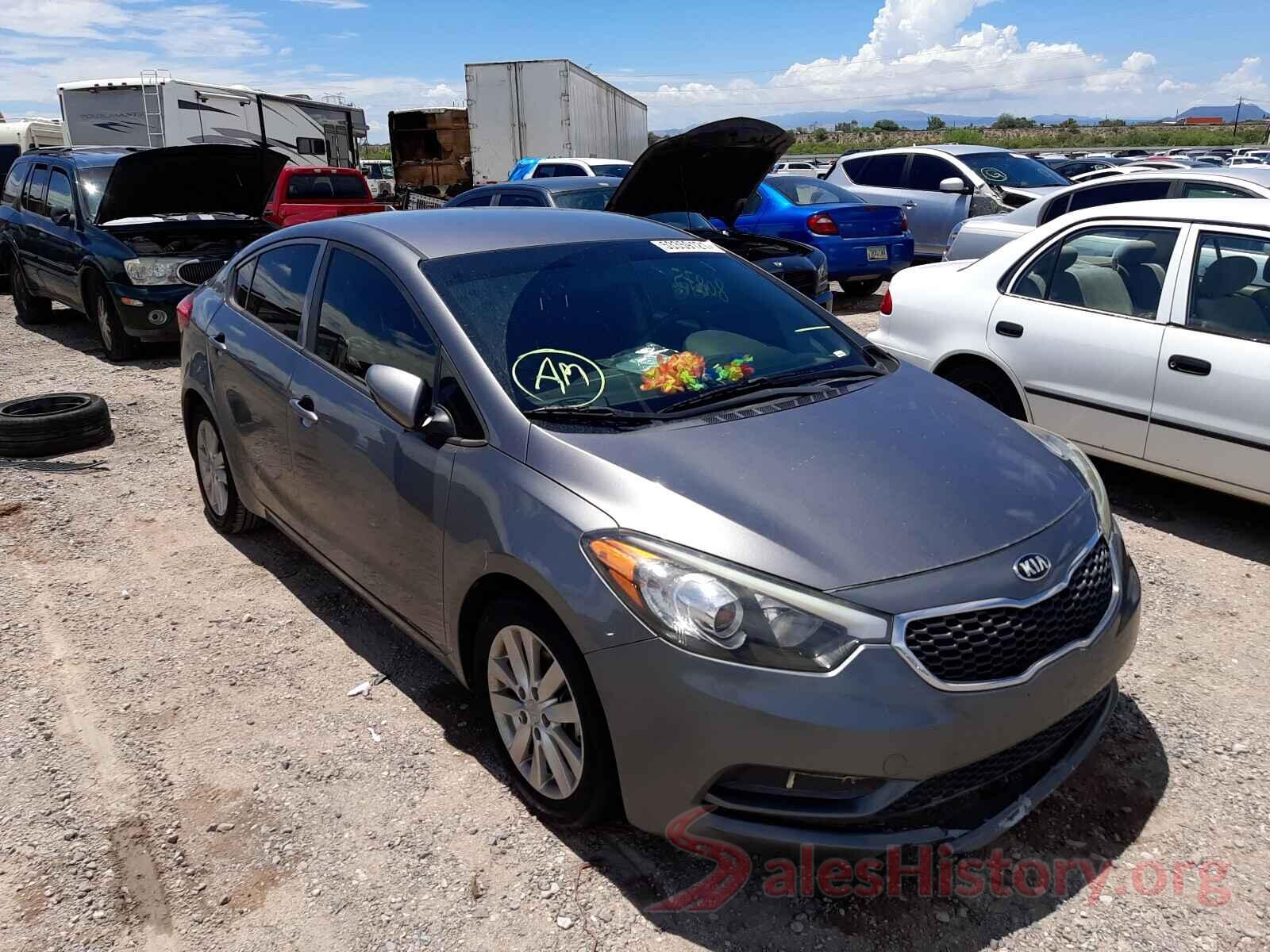 KNAFX4A62G5508836 2016 KIA FORTE