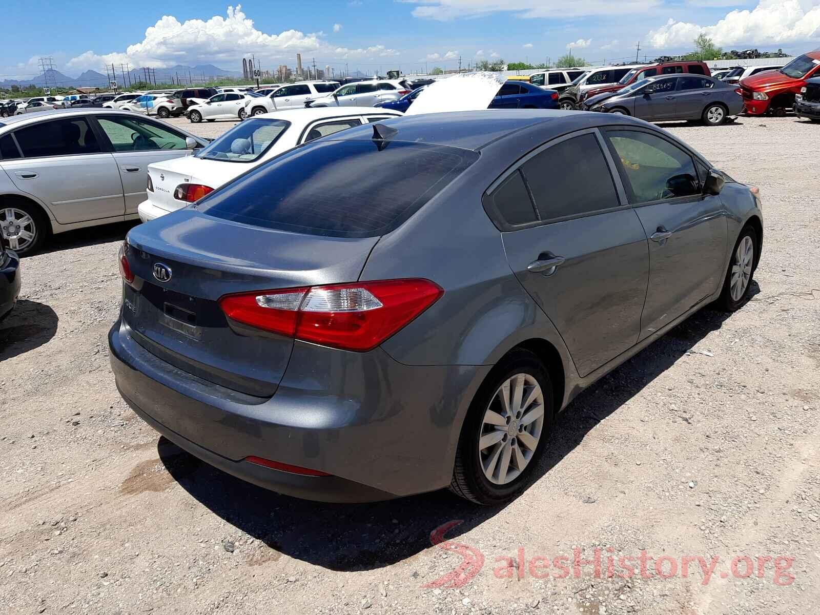 KNAFX4A62G5508836 2016 KIA FORTE