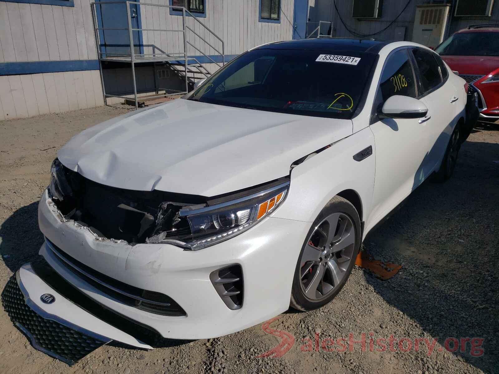 5XXGW4L24GG027082 2016 KIA OPTIMA