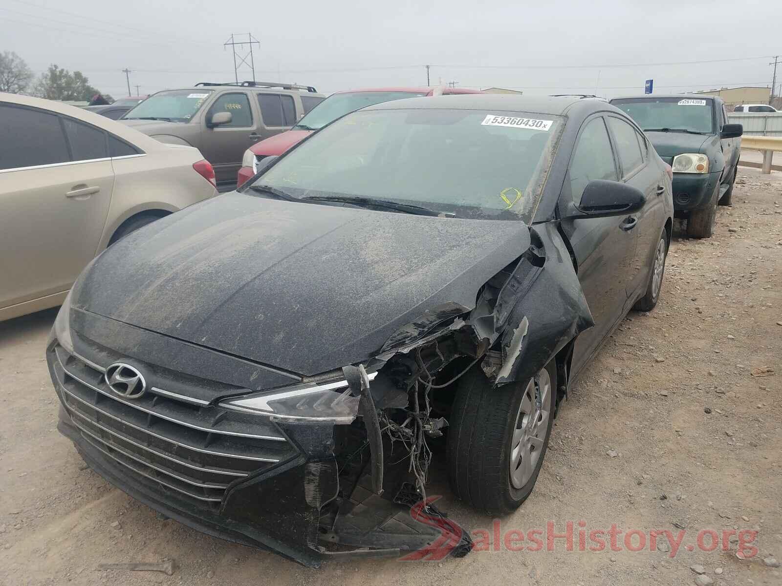 5NPD74LF4KH460109 2019 HYUNDAI ELANTRA