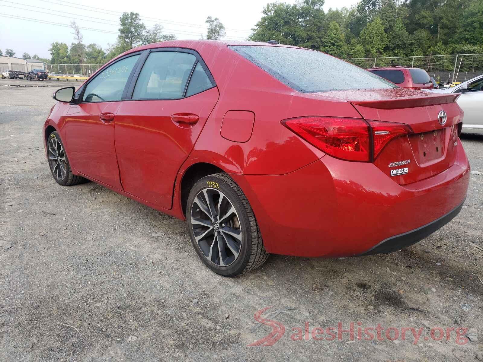 2T1BURHE2KC223702 2019 TOYOTA COROLLA