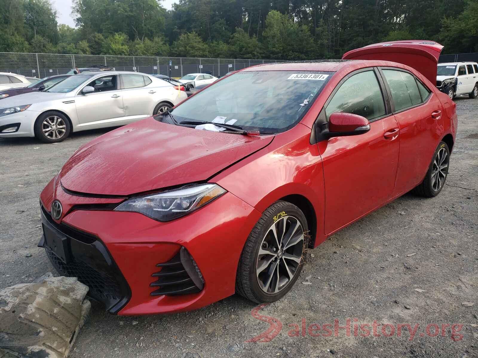 2T1BURHE2KC223702 2019 TOYOTA COROLLA