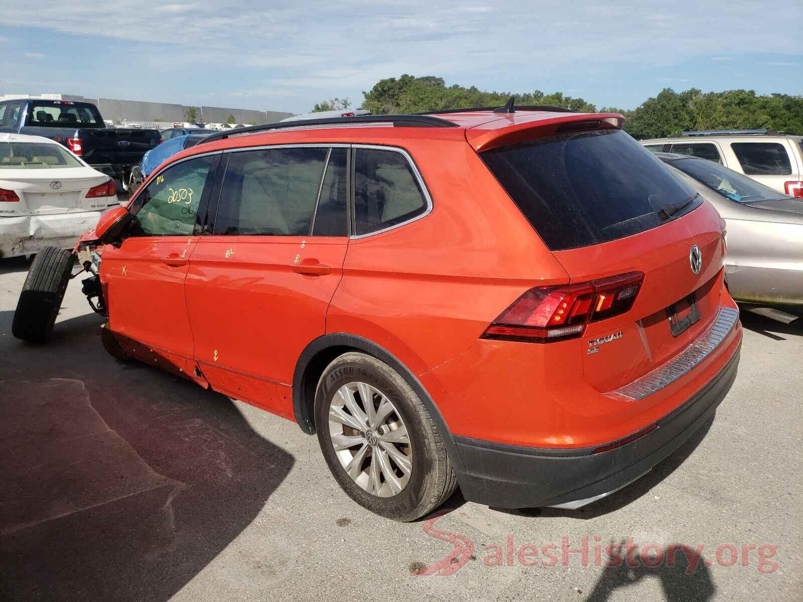 3VV3B7AX1KM152544 2019 VOLKSWAGEN TIGUAN