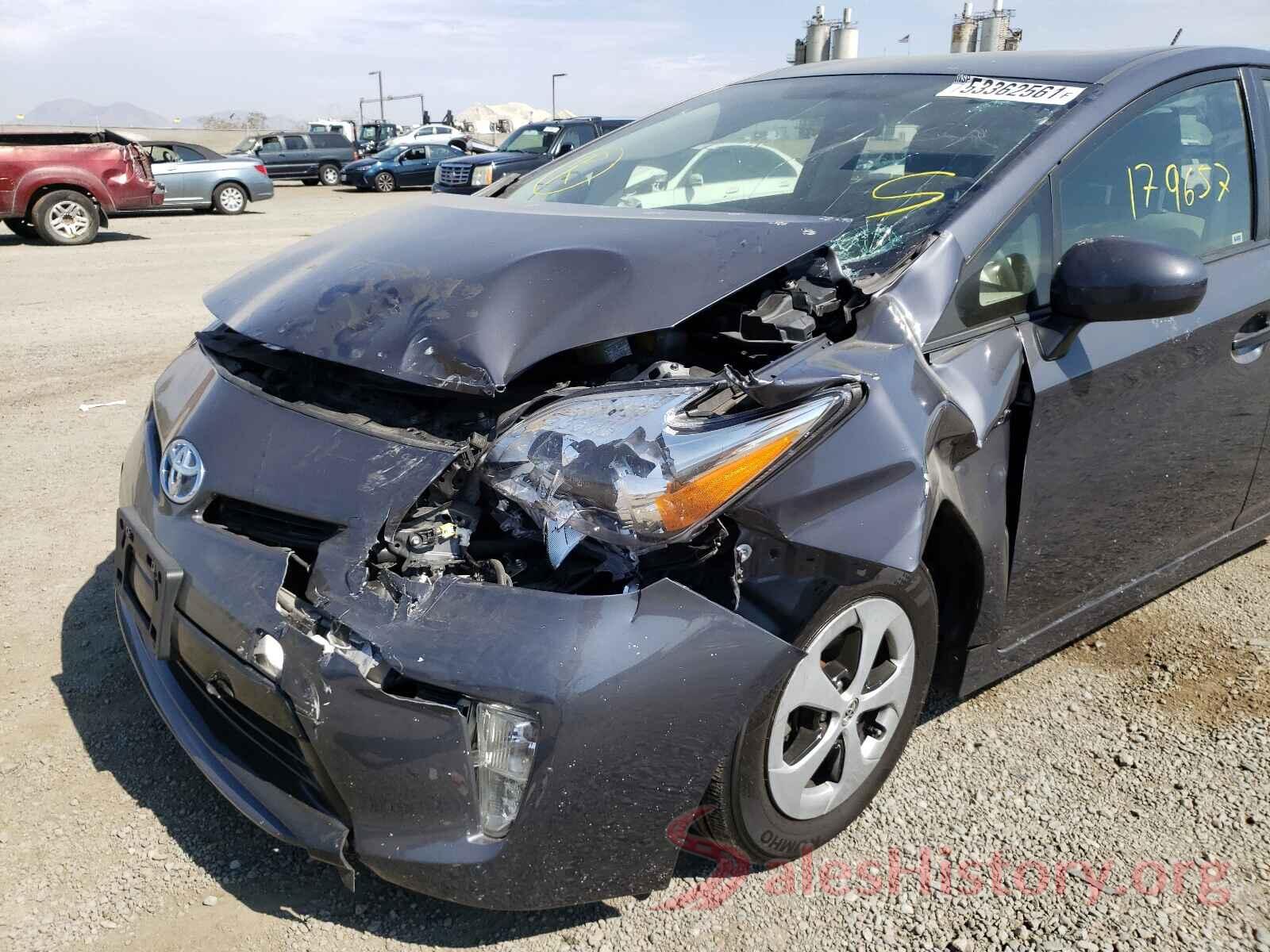 JTDKN3DU0F1994600 2015 TOYOTA PRIUS