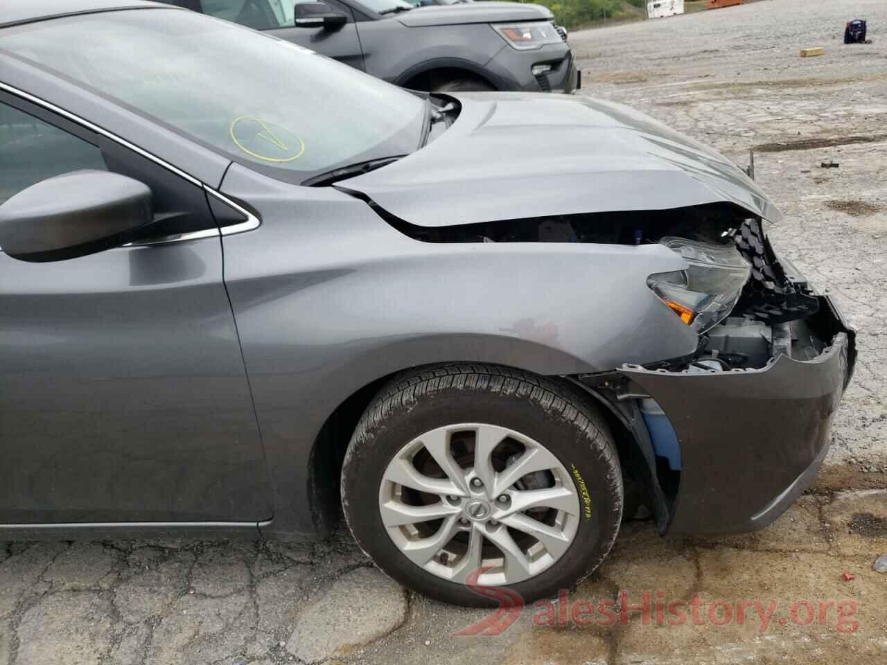 3N1AB7APXKY343025 2019 NISSAN SENTRA