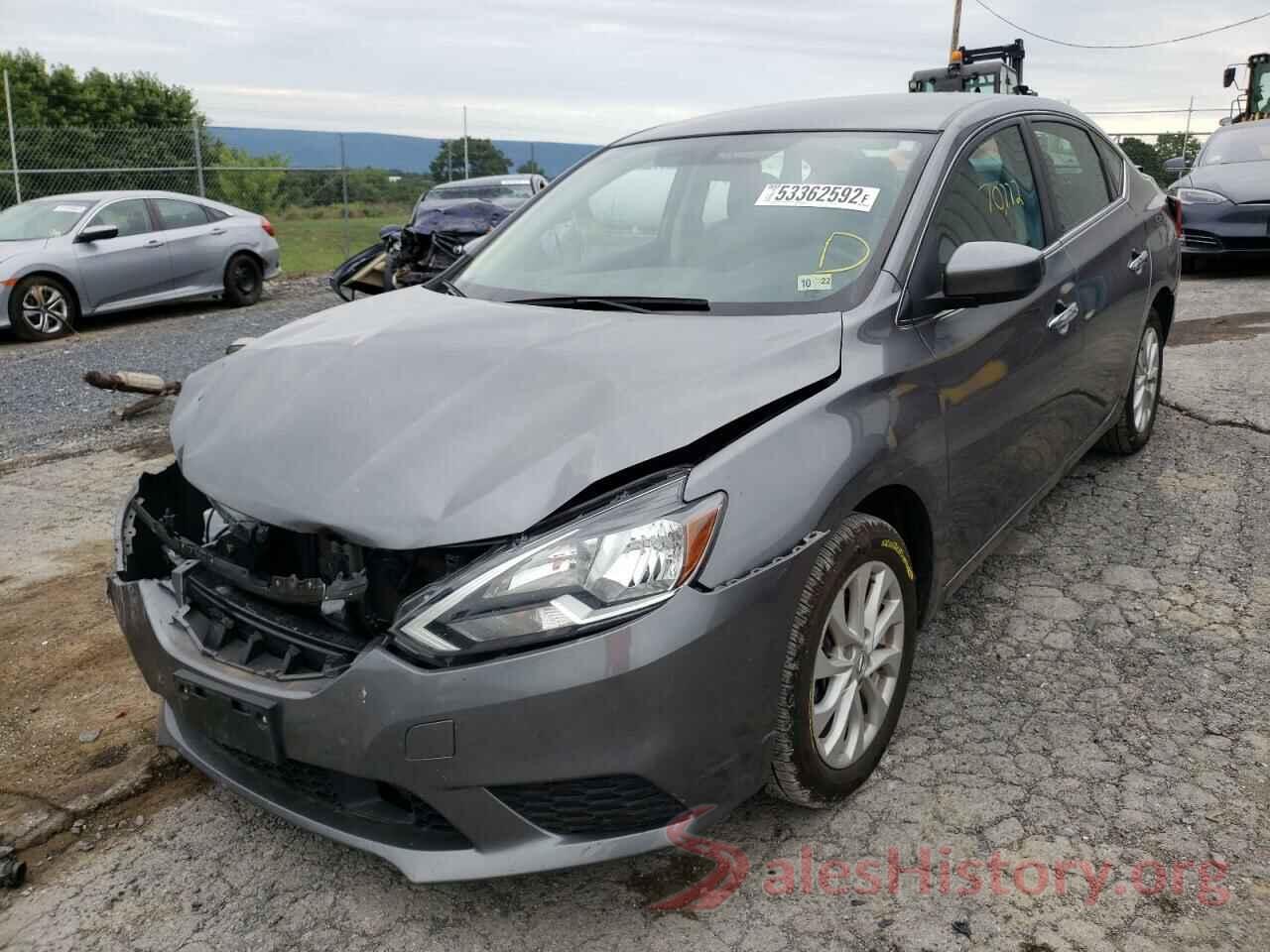 3N1AB7APXKY343025 2019 NISSAN SENTRA