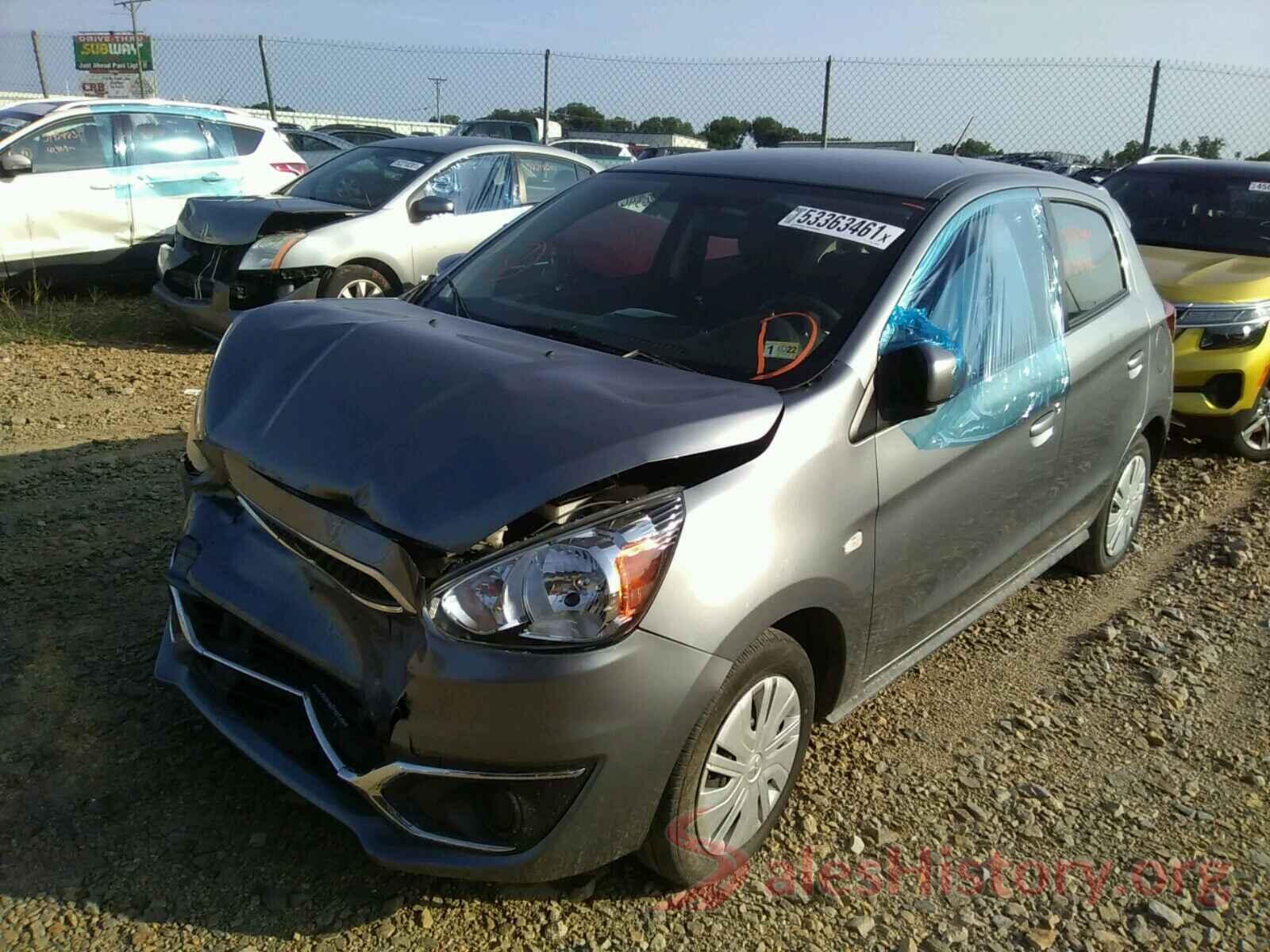 ML32A3HJ5JH010078 2018 MITSUBISHI MIRAGE