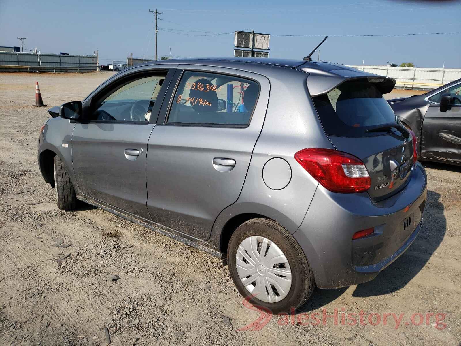 ML32A3HJ5JH010078 2018 MITSUBISHI MIRAGE