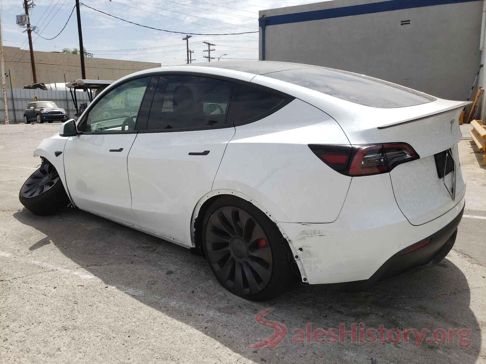 5YJYGDEF2MF216538 2021 TESLA MODEL Y