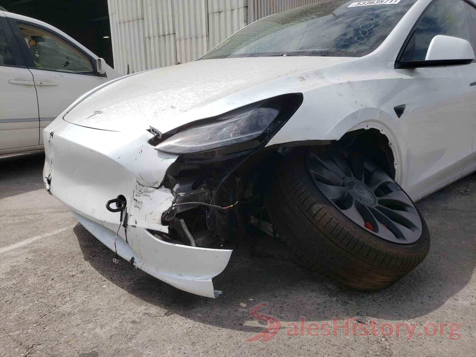 5YJYGDEF2MF216538 2021 TESLA MODEL Y