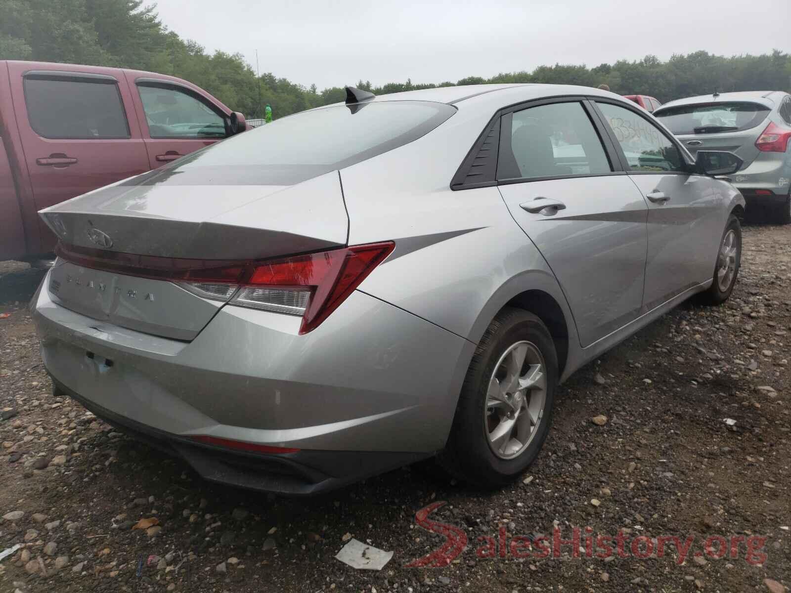 5NPLL4AG4MH038251 2021 HYUNDAI ELANTRA