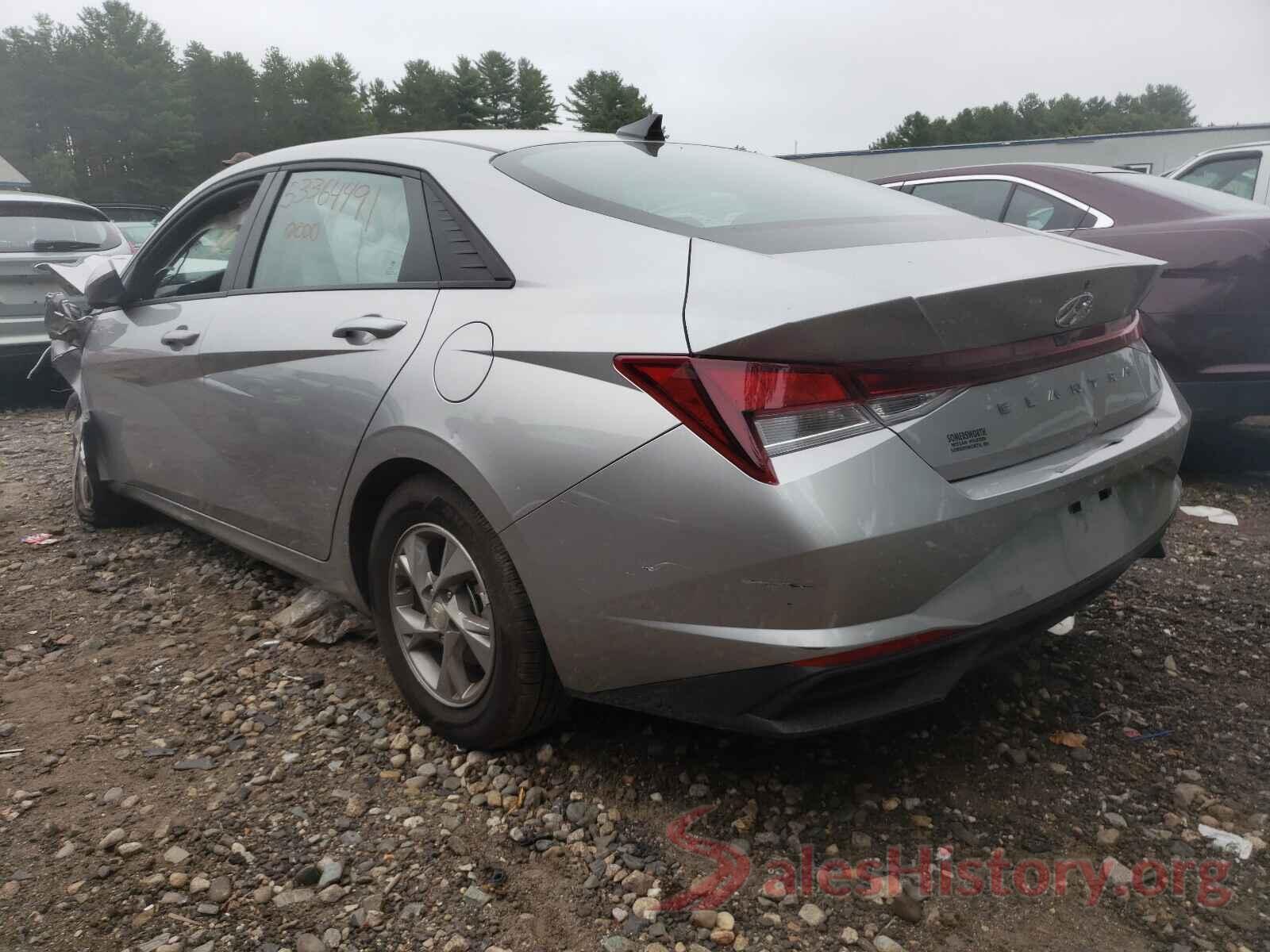 5NPLL4AG4MH038251 2021 HYUNDAI ELANTRA