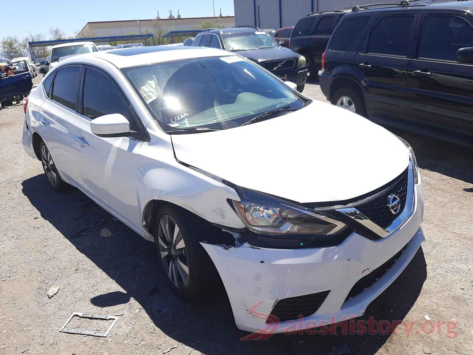 3N1AB7APXKY264115 2019 NISSAN SENTRA