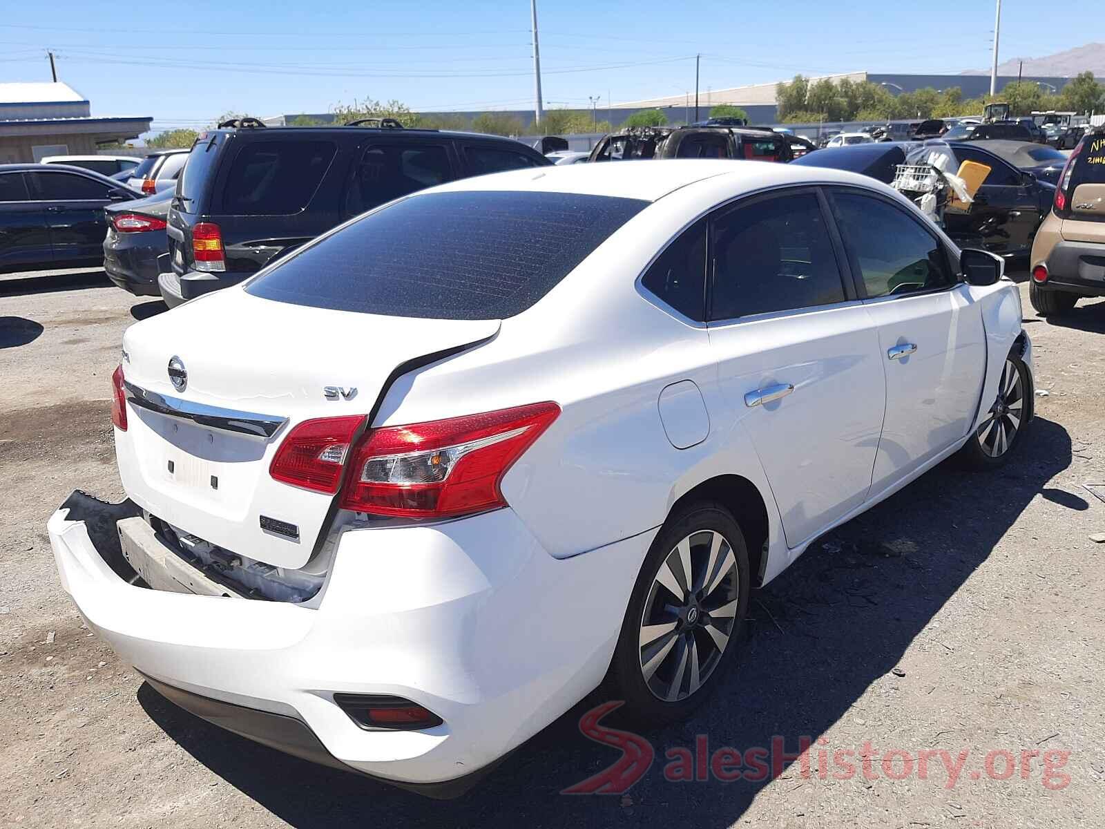 3N1AB7APXKY264115 2019 NISSAN SENTRA