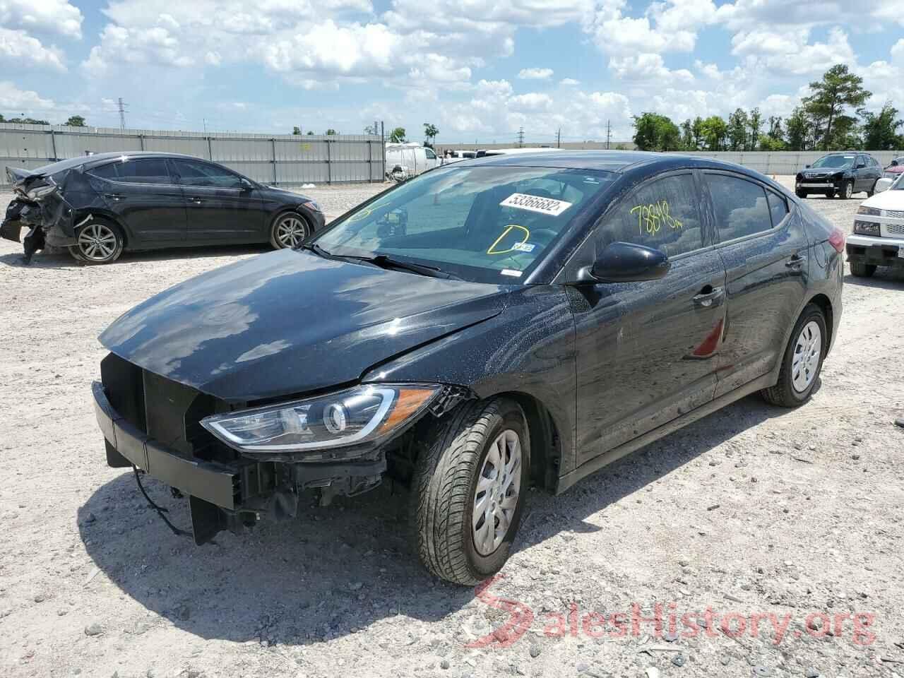 5NPD74LF3JH357150 2018 HYUNDAI ELANTRA