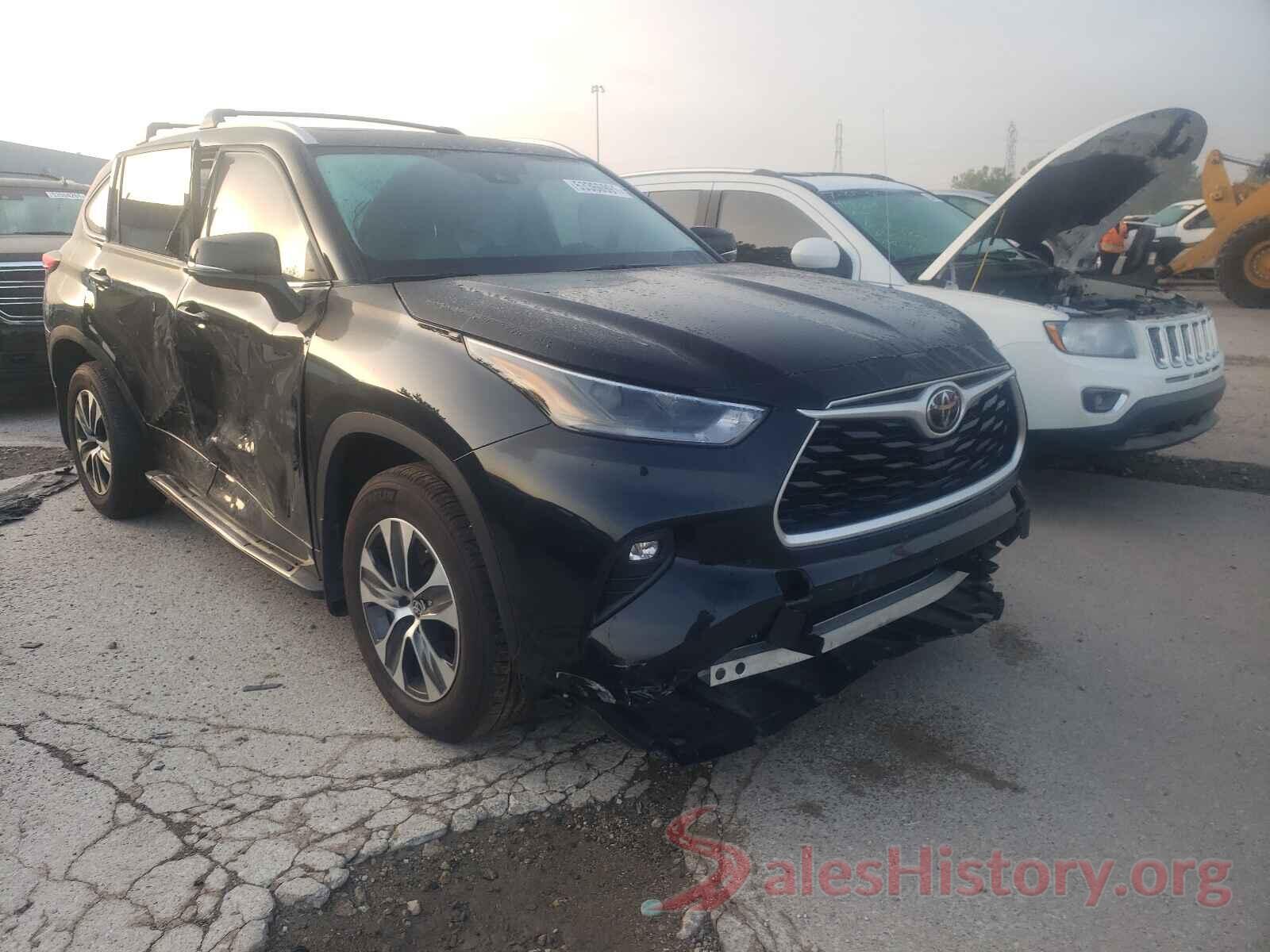 5TDGZRBH9MS088299 2021 TOYOTA HIGHLANDER