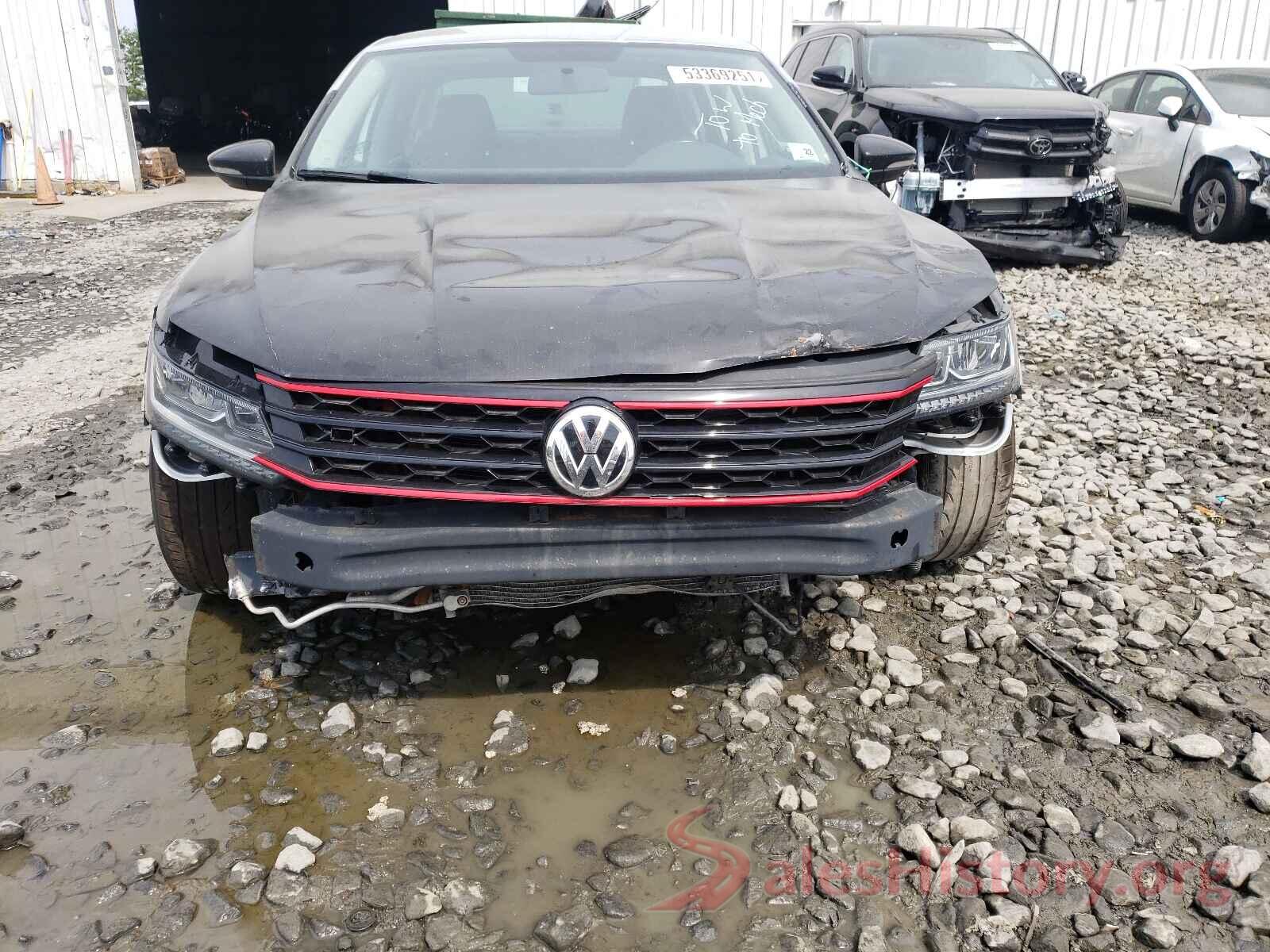 1VWDT7A36HC012039 2017 VOLKSWAGEN PASSAT