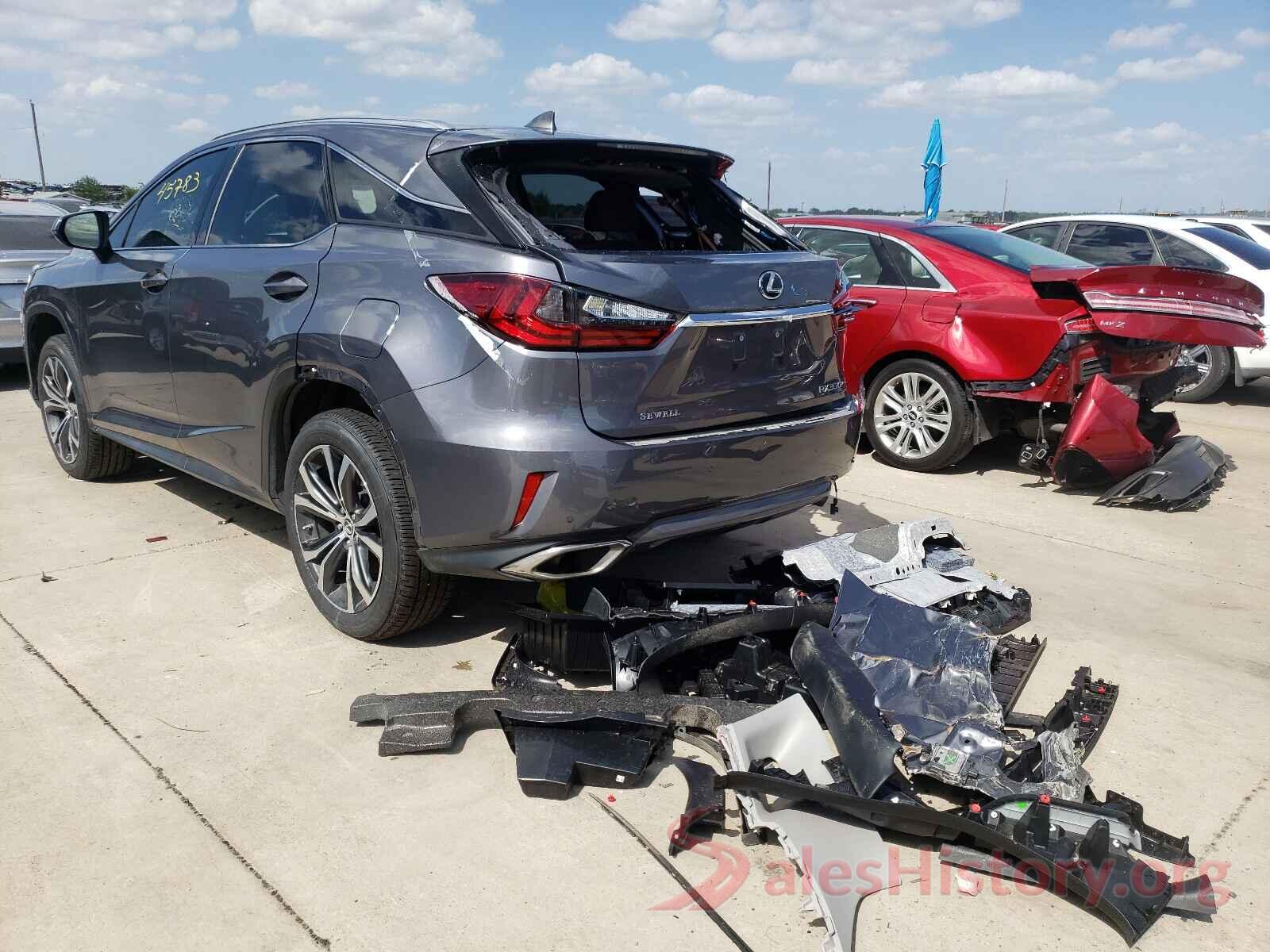 2T2ZZMCA2KC117494 2019 LEXUS RX350