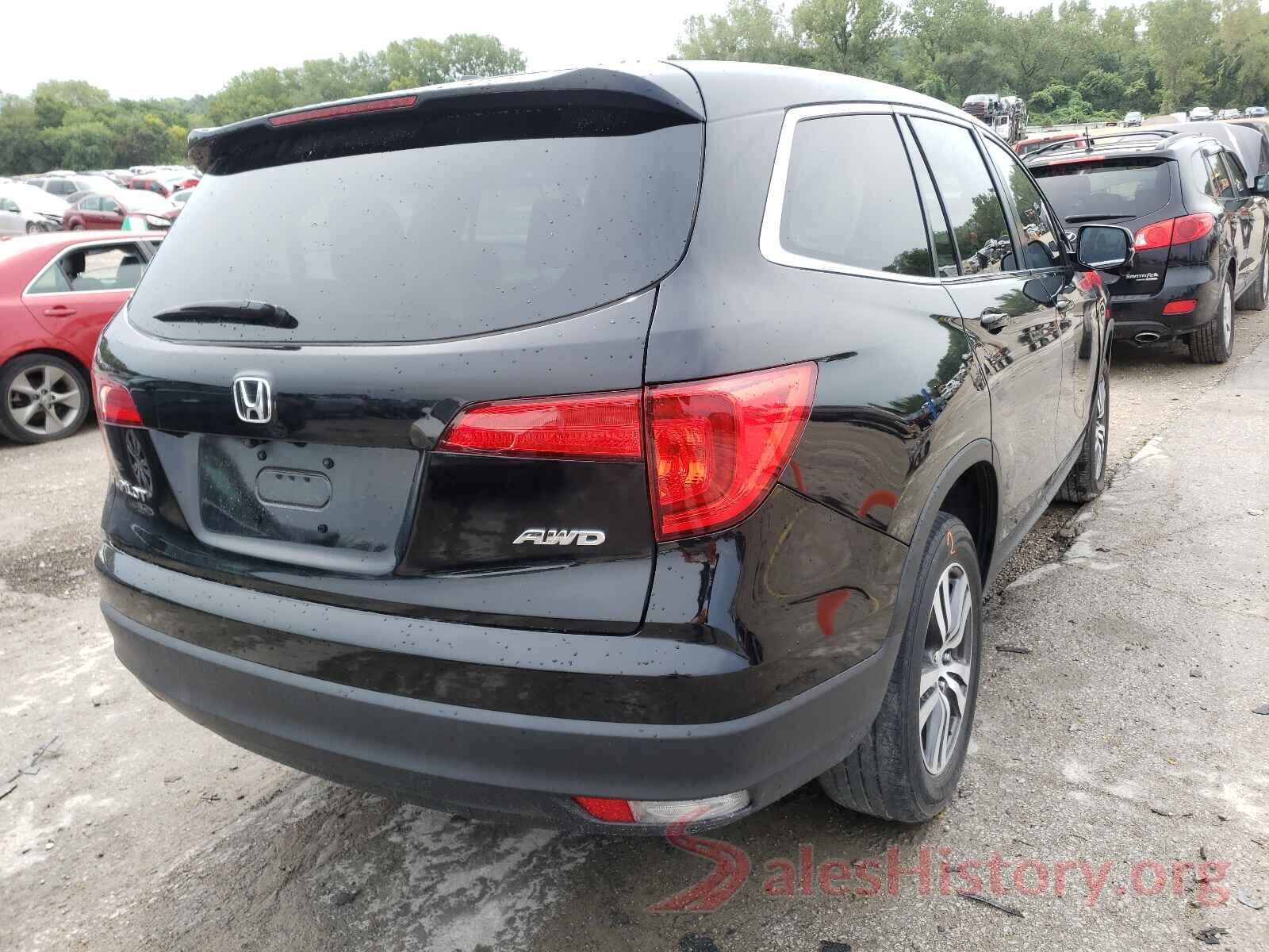 5FNYF6H55GB085725 2016 HONDA PILOT