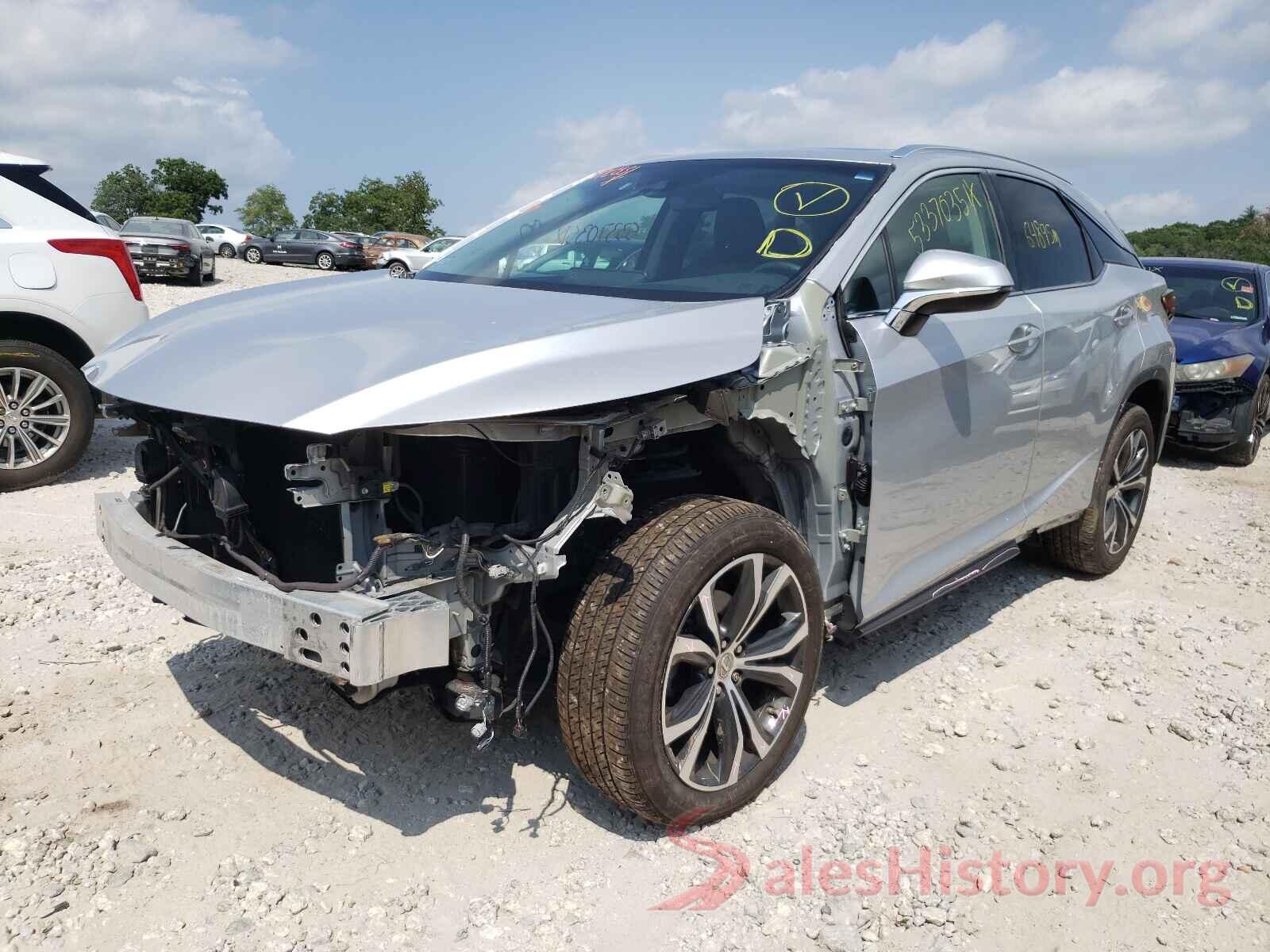 2T2BZMCA9GC038090 2016 LEXUS RX350