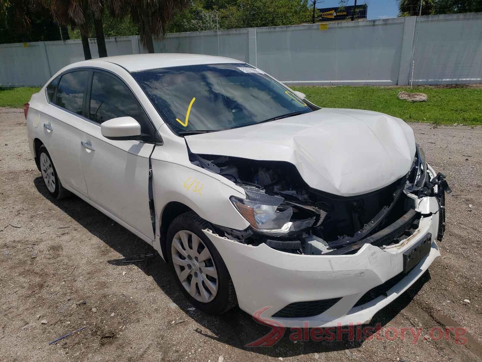 3N1AB7AP4HY321885 2017 NISSAN SENTRA