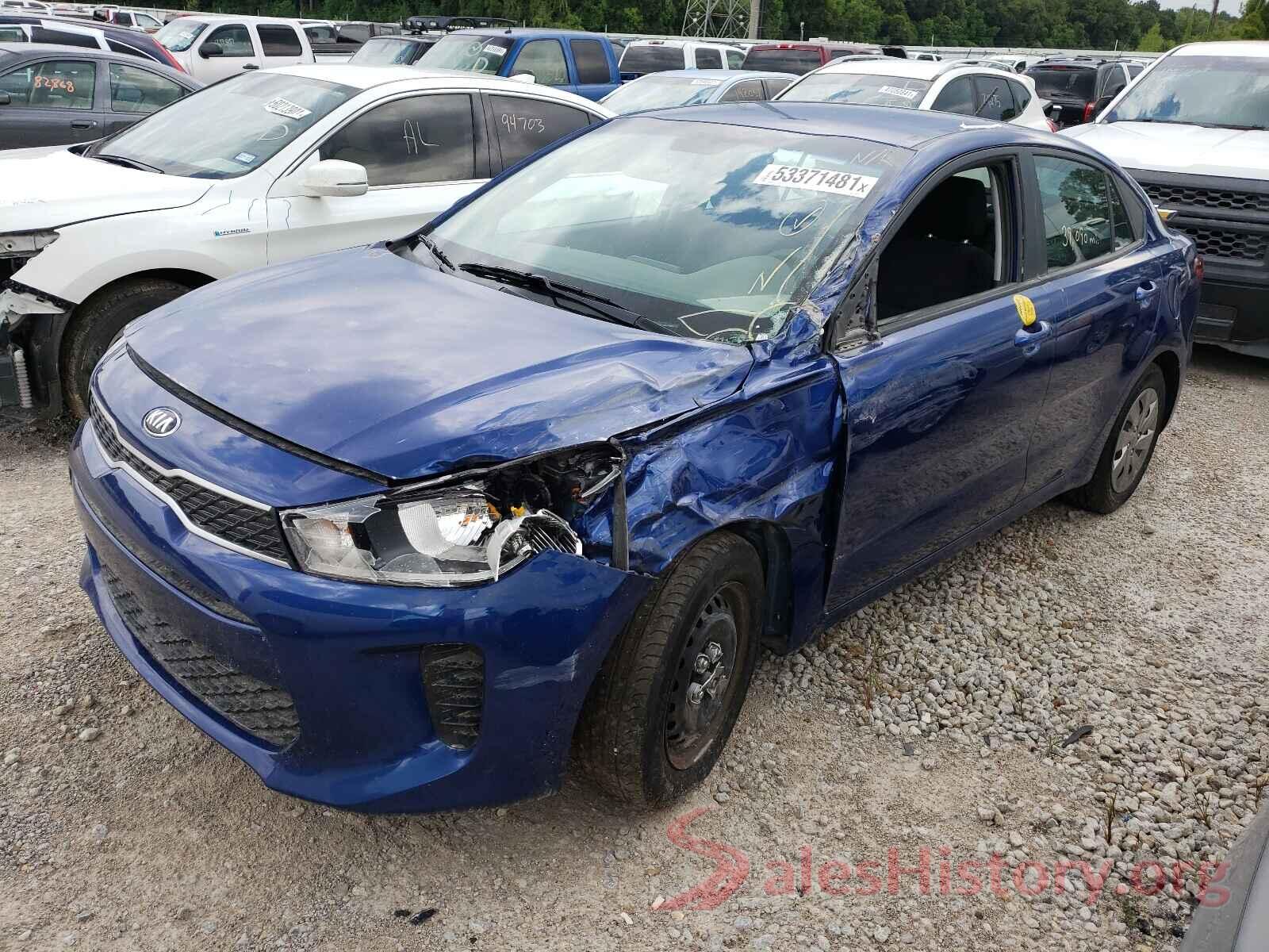 3KPA24AD2LE278384 2020 KIA RIO