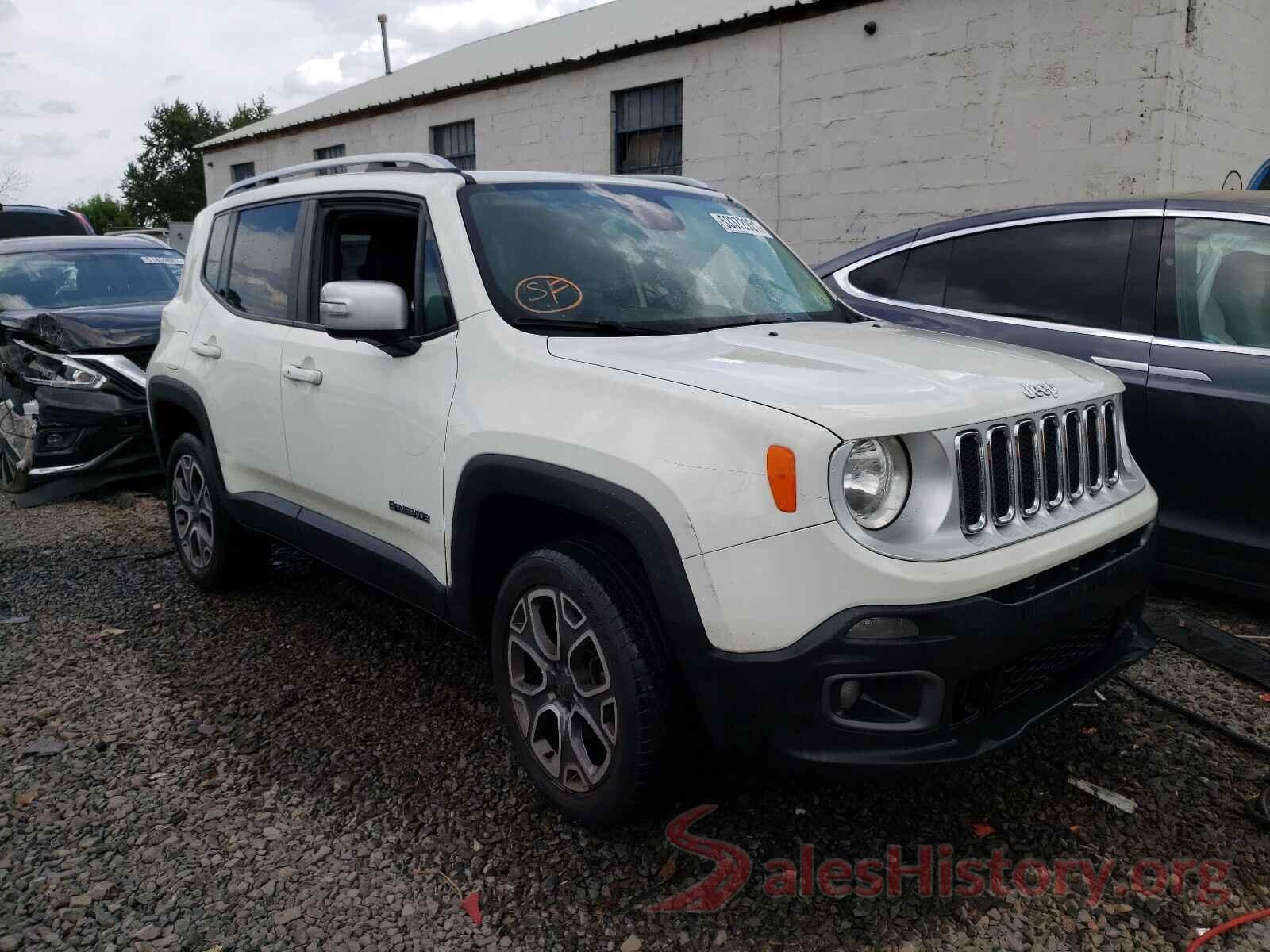 ZACCJBDB4HPF16658 2017 JEEP RENEGADE