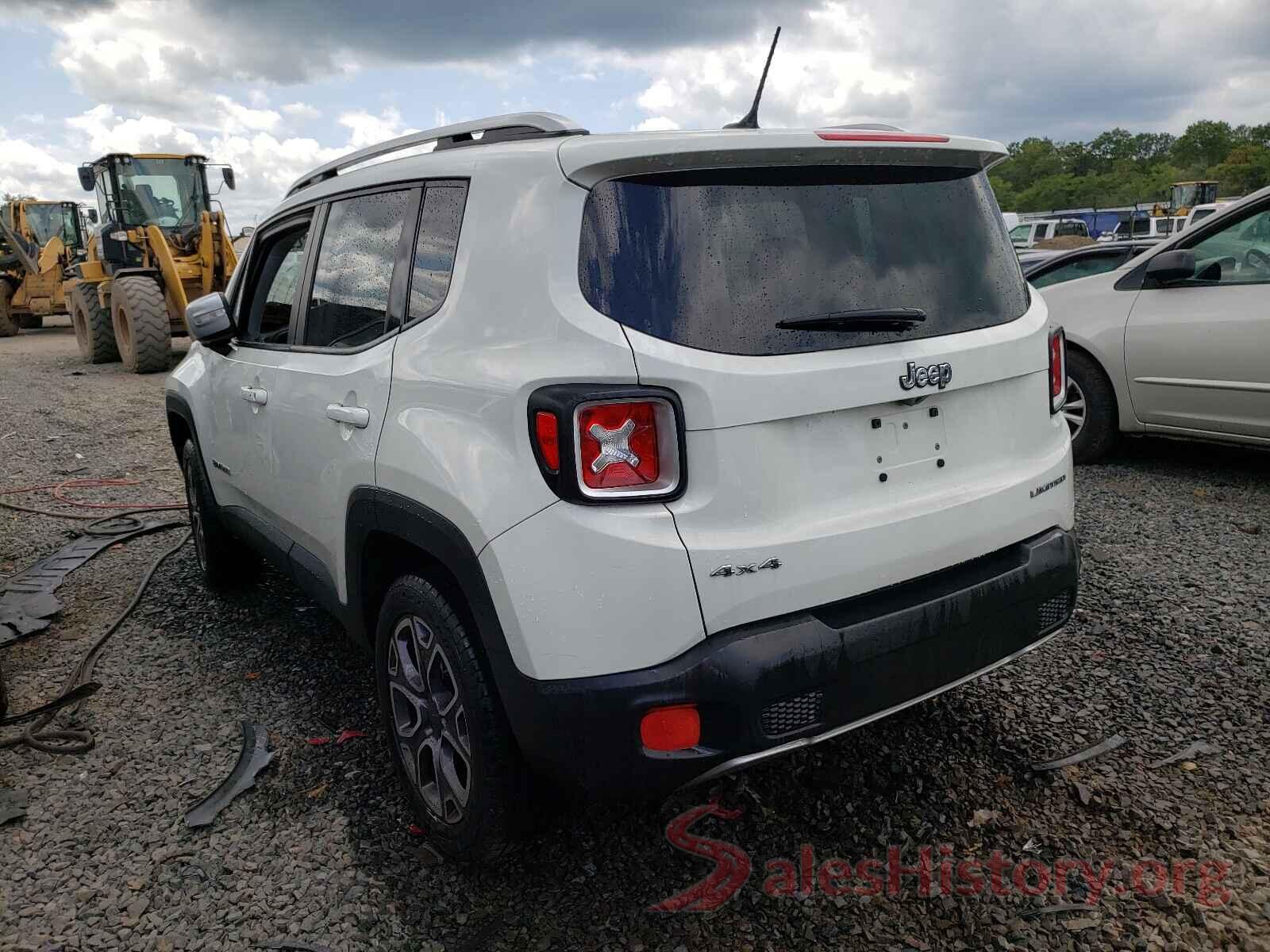 ZACCJBDB4HPF16658 2017 JEEP RENEGADE