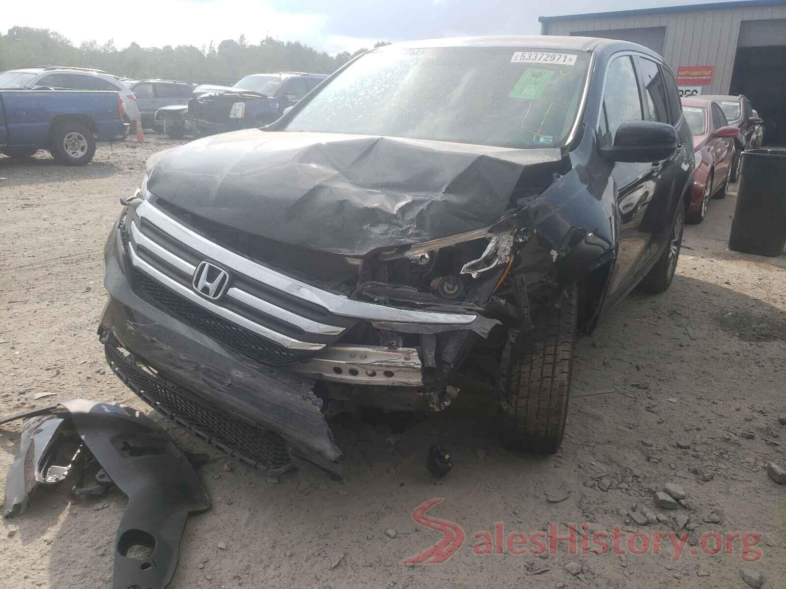 5FNYF6H50GB100874 2016 HONDA PILOT