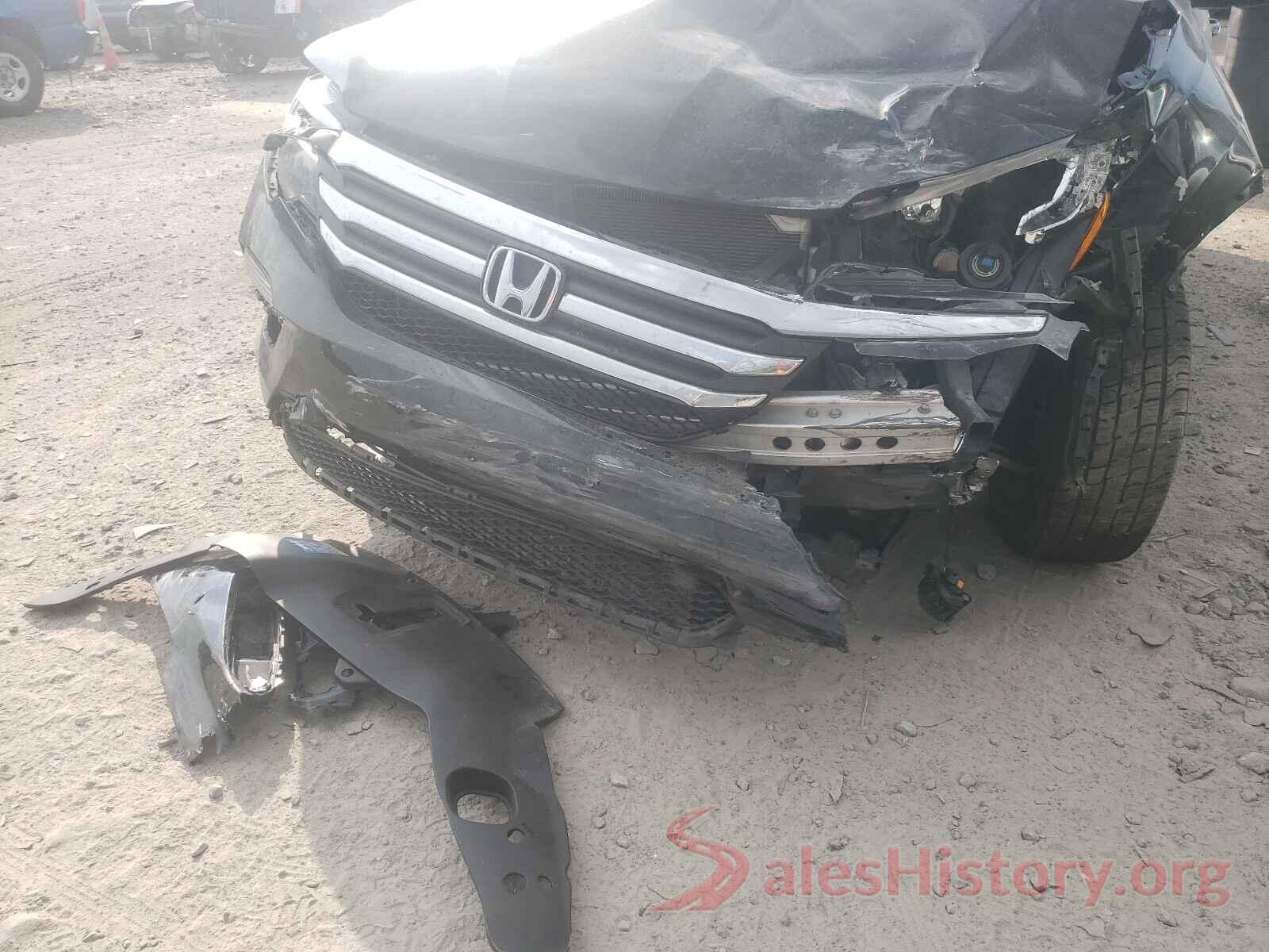 5FNYF6H50GB100874 2016 HONDA PILOT