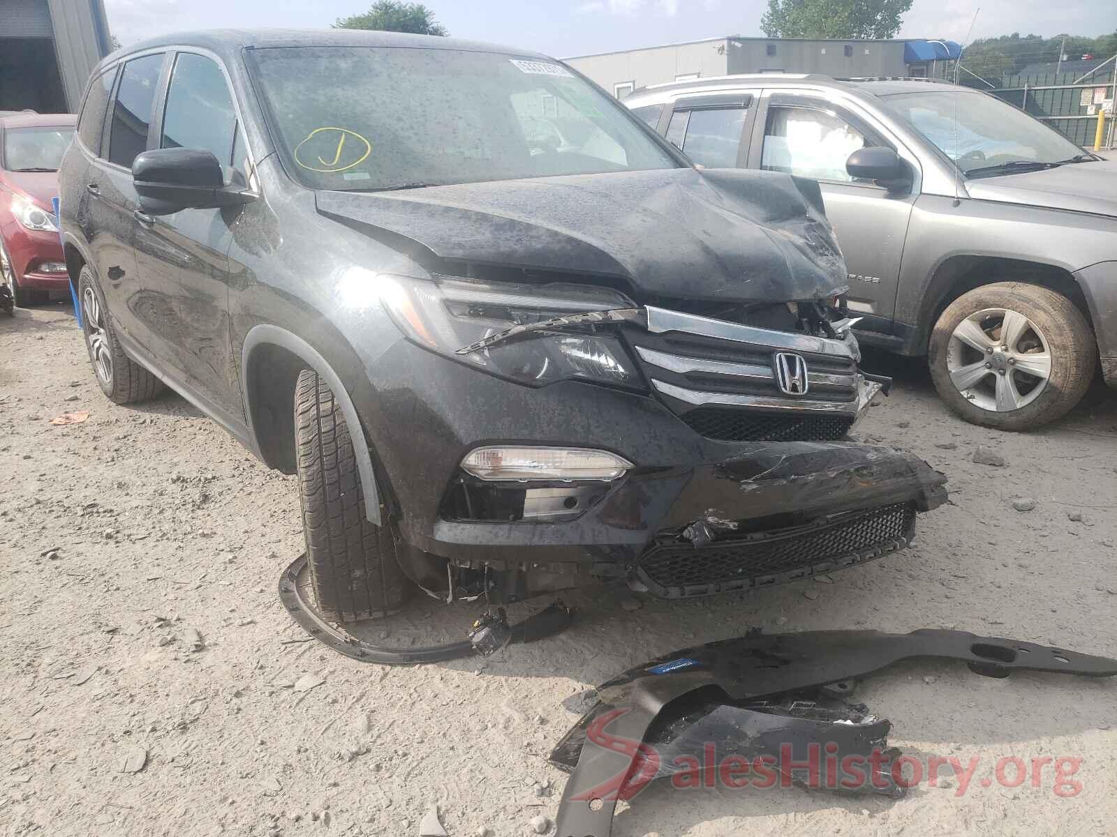 5FNYF6H50GB100874 2016 HONDA PILOT