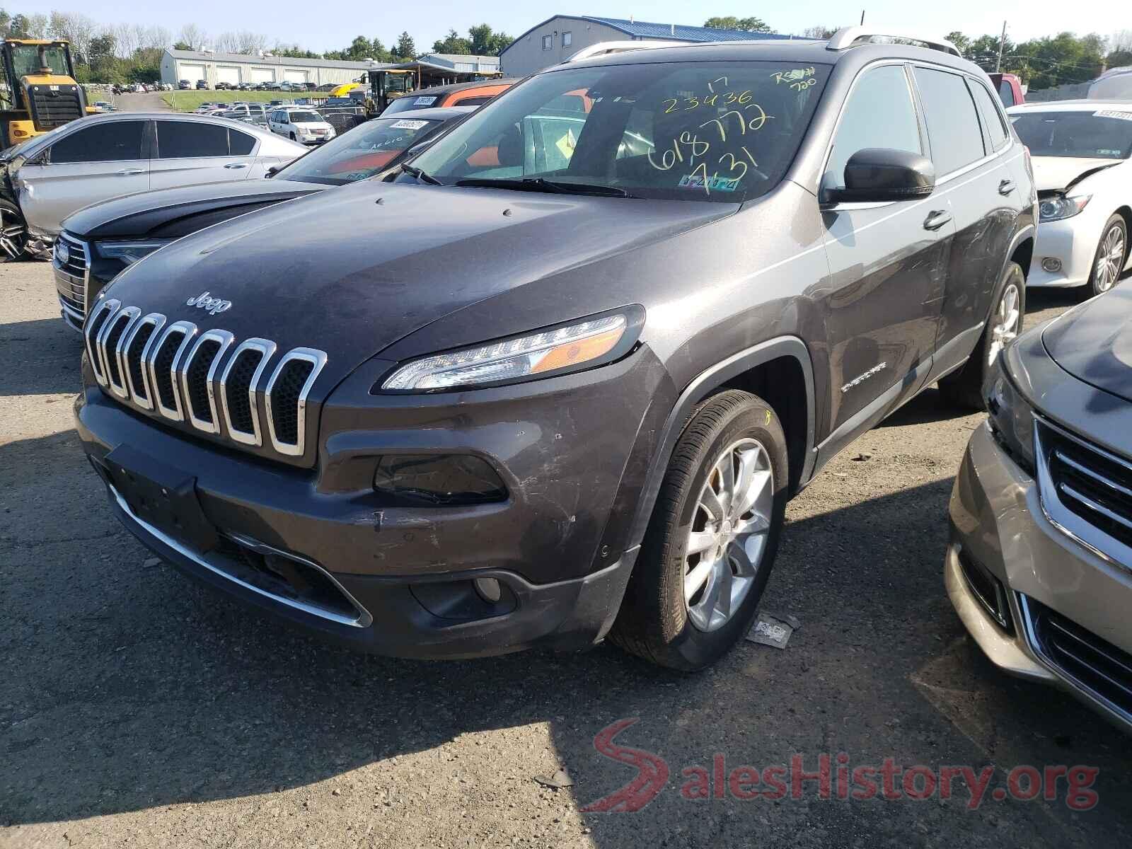 1C4PJMDS8HW618772 2017 JEEP CHEROKEE