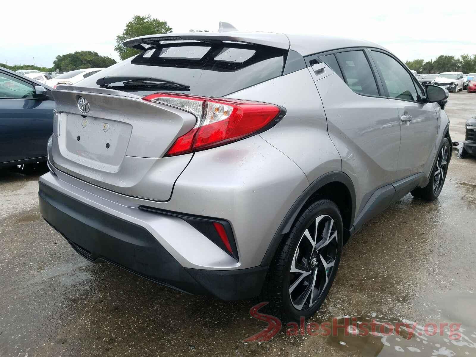 NMTKHMBX7KR089499 2019 TOYOTA C-HR