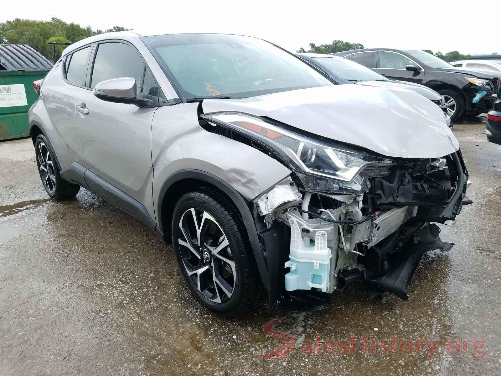 NMTKHMBX7KR089499 2019 TOYOTA C-HR