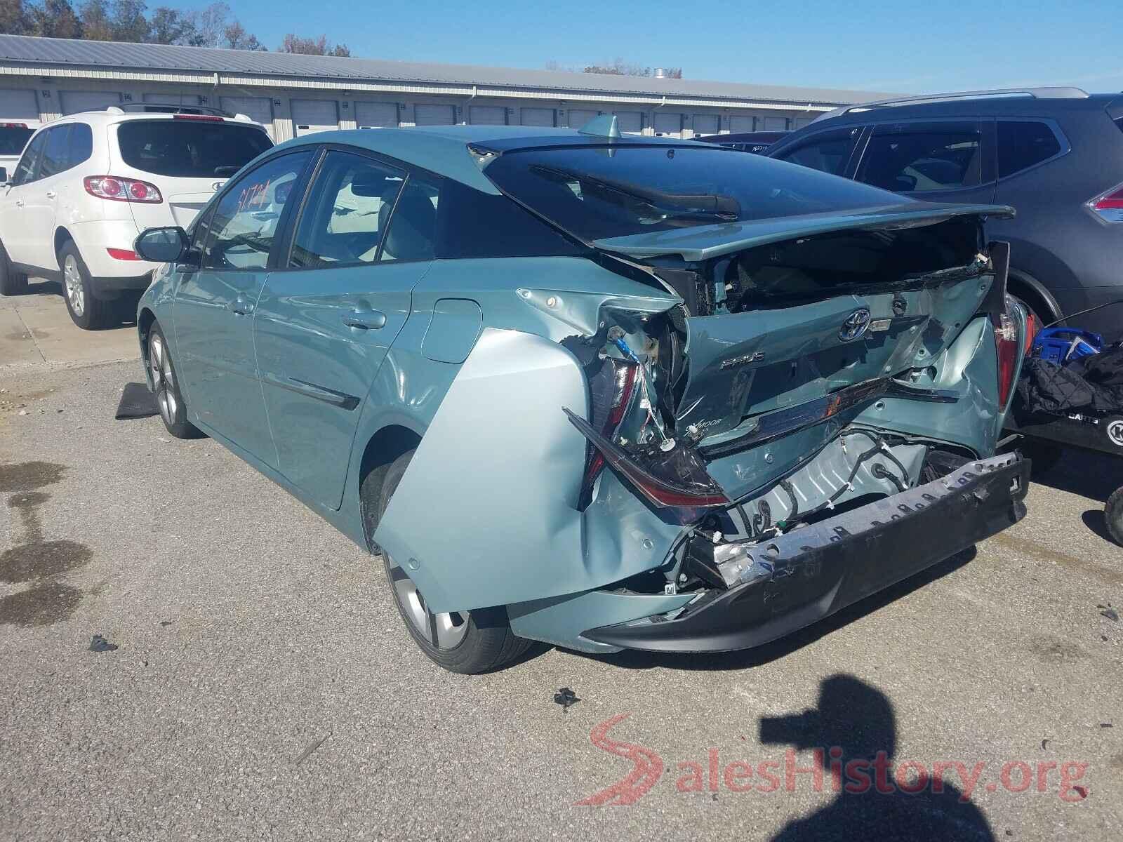 JTDKARFU7G3023773 2016 TOYOTA PRIUS