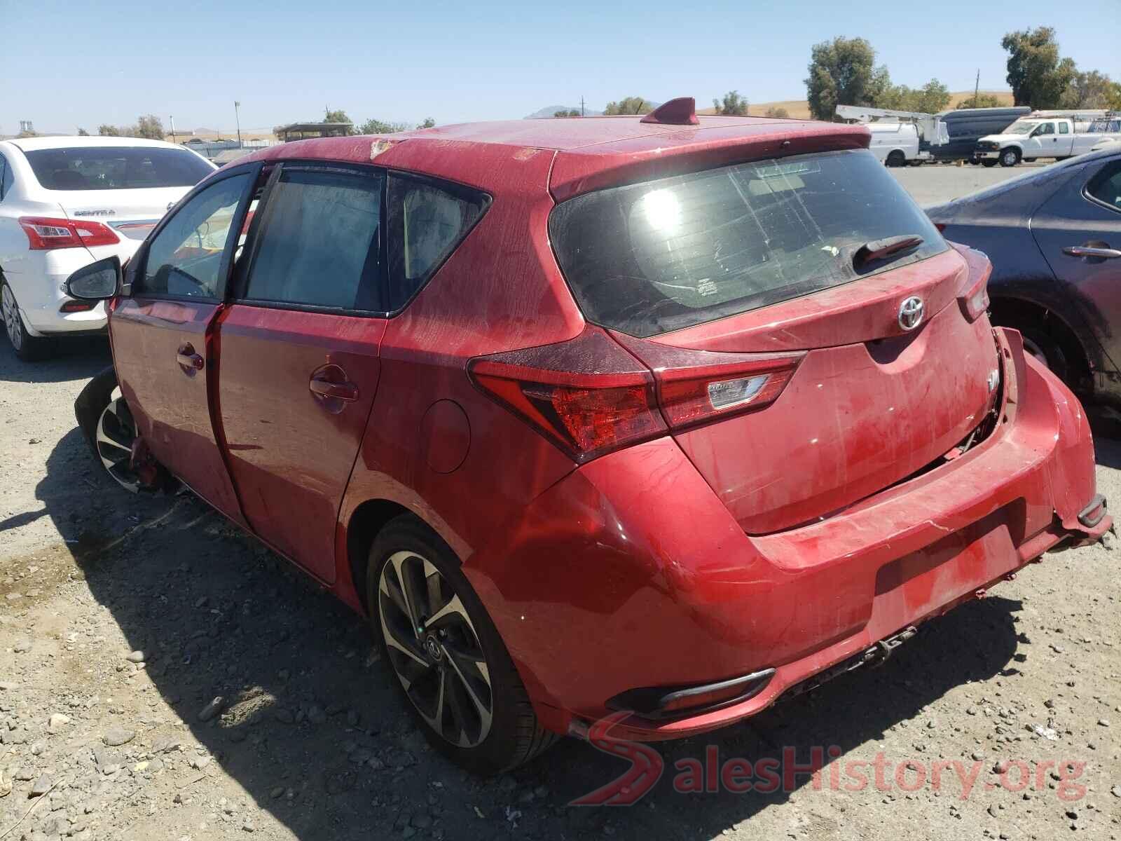 JTNKARJE4JJ558316 2018 TOYOTA COROLLA