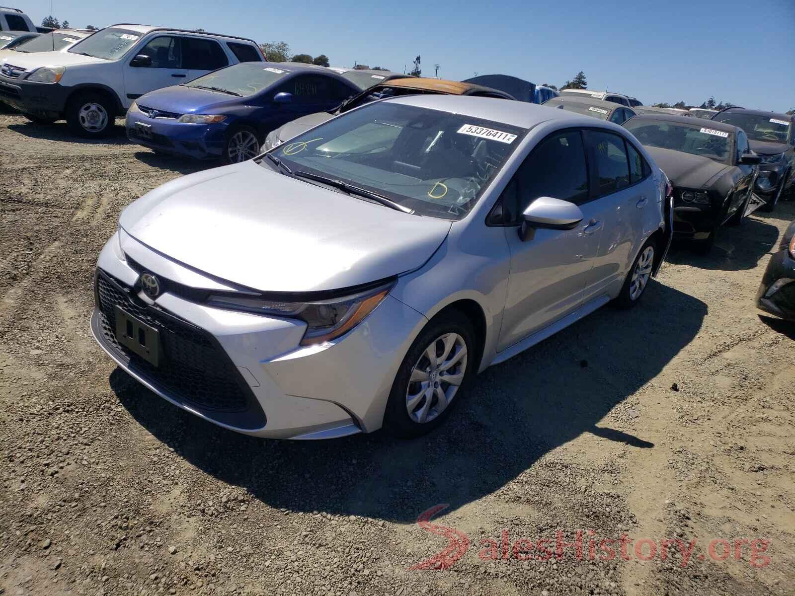 JTDEPMAE7MJ186333 2021 TOYOTA COROLLA