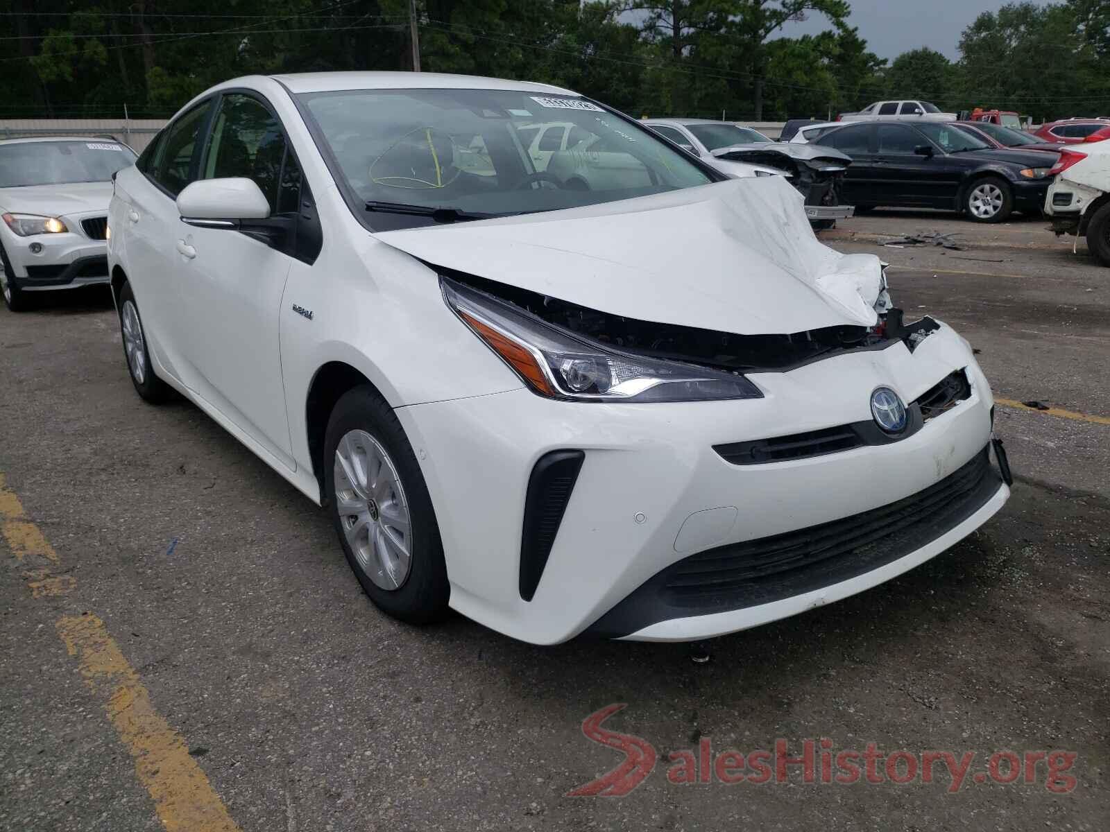 JTDKAMFU2M3140448 2021 TOYOTA PRIUS