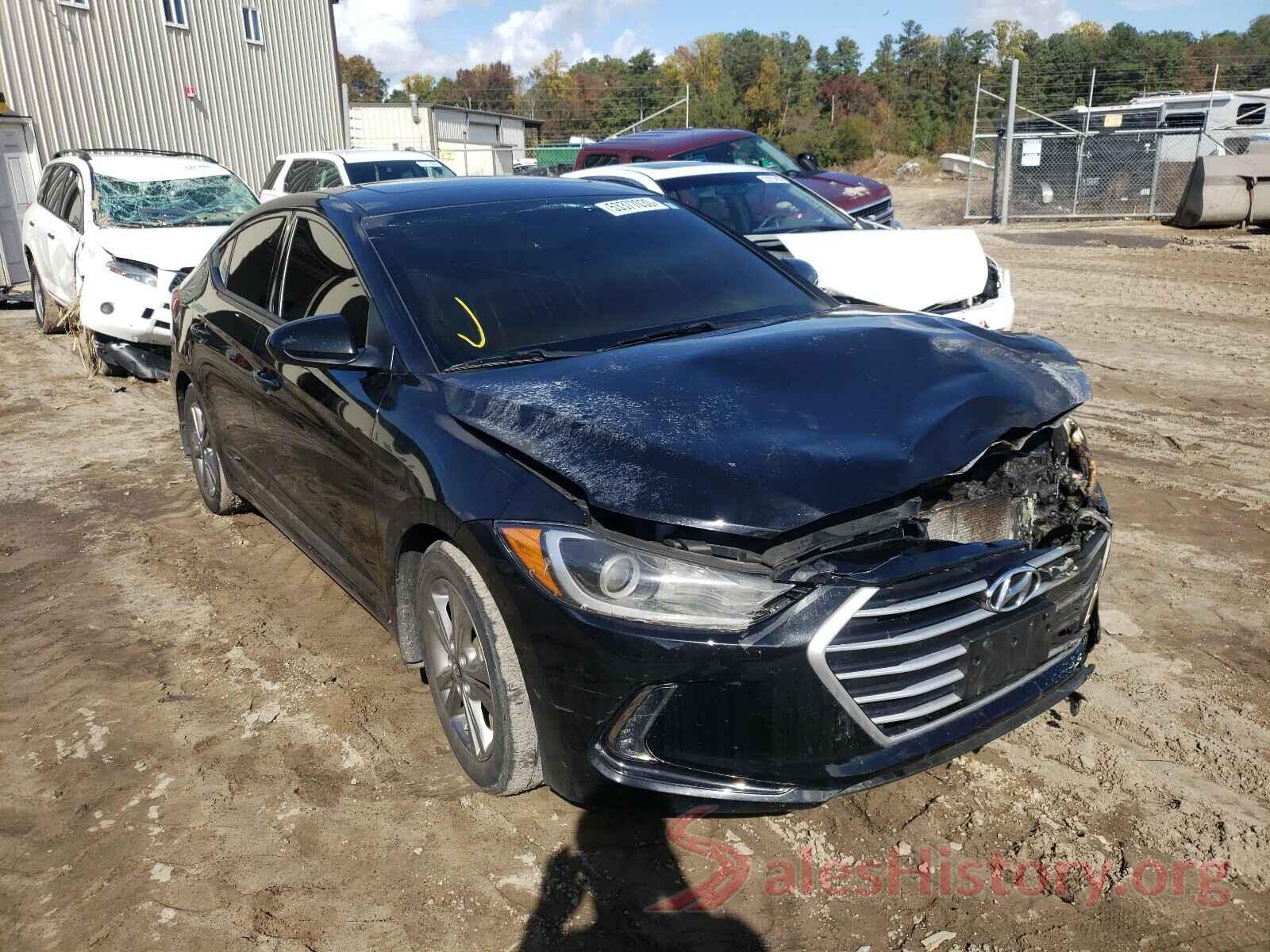 5NPD84LF3JH370770 2018 HYUNDAI ELANTRA