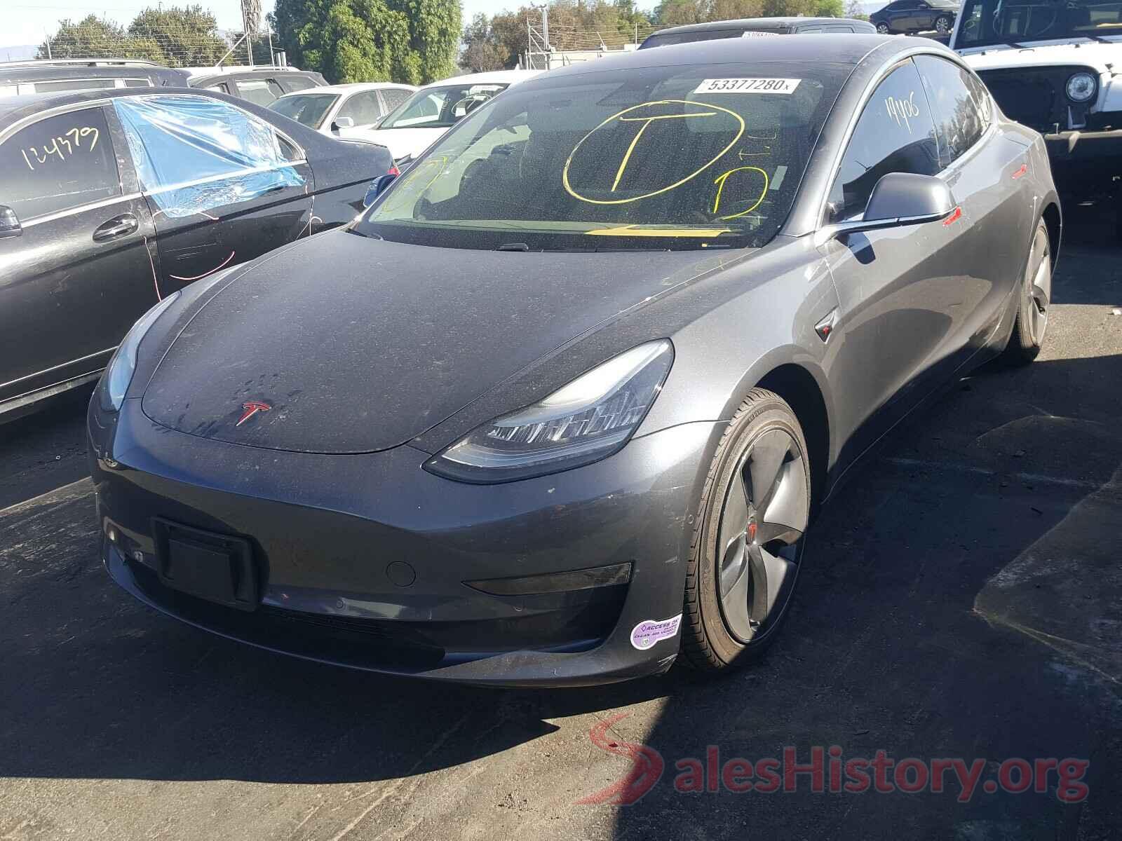 5YJ3E1EA9KF307340 2019 TESLA MODEL 3