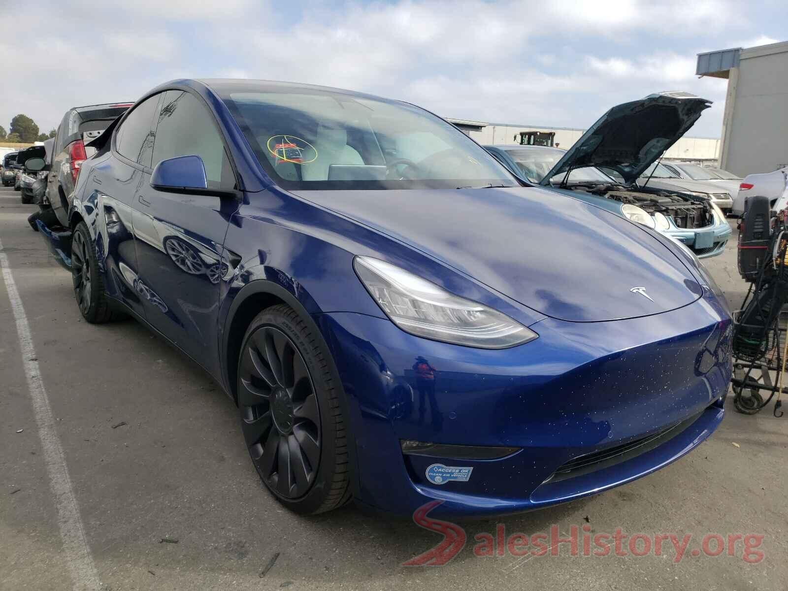 5YJYGDEF9MF094079 2021 TESLA MODEL Y