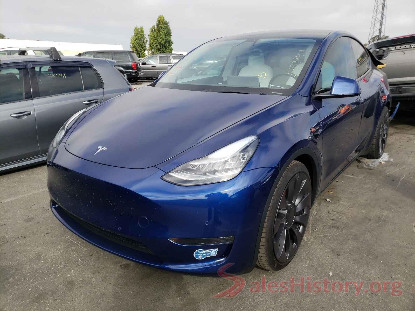 5YJYGDEF9MF094079 2021 TESLA MODEL Y