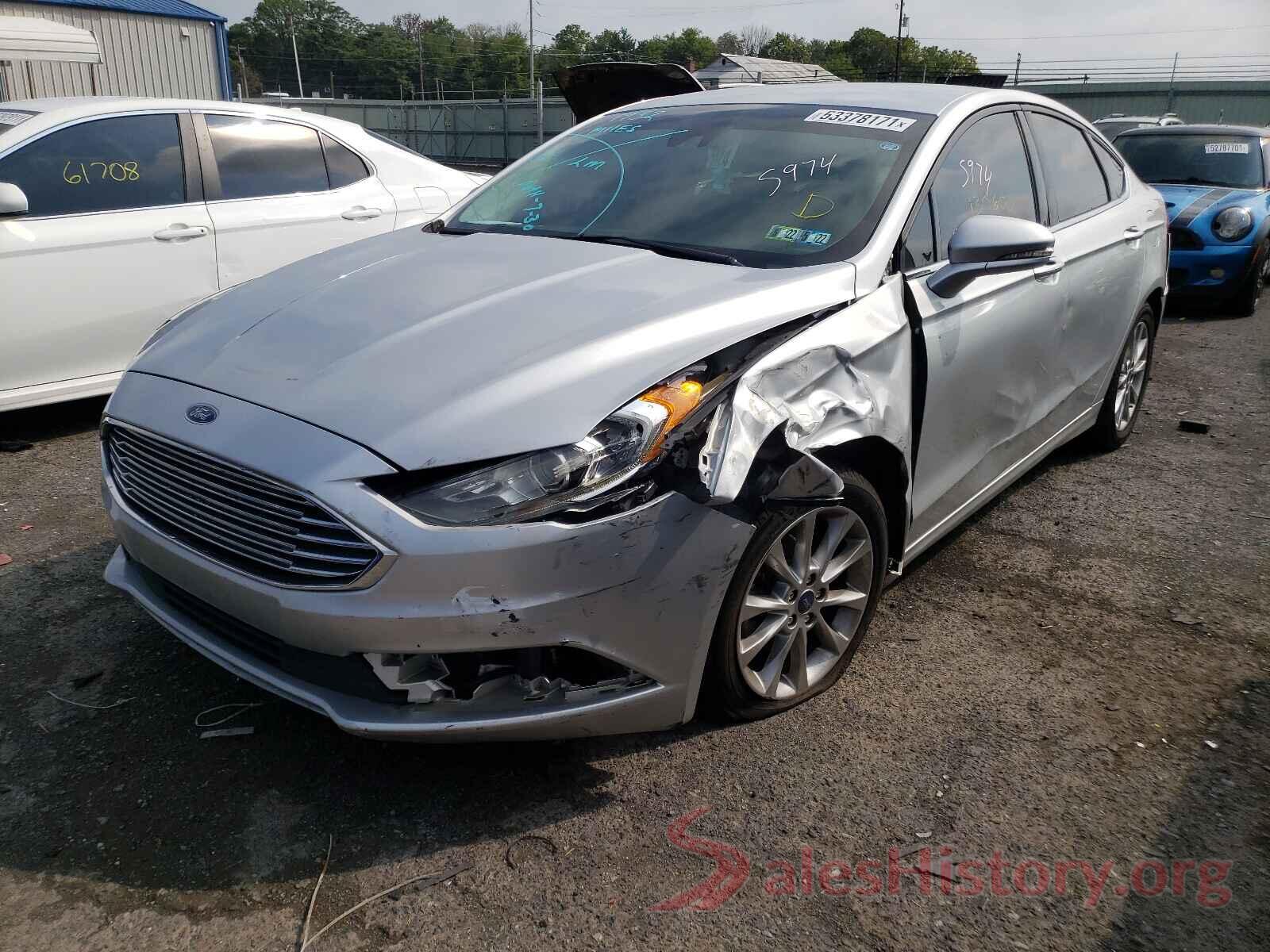 3FA6P0HD4HR296462 2017 FORD FUSION