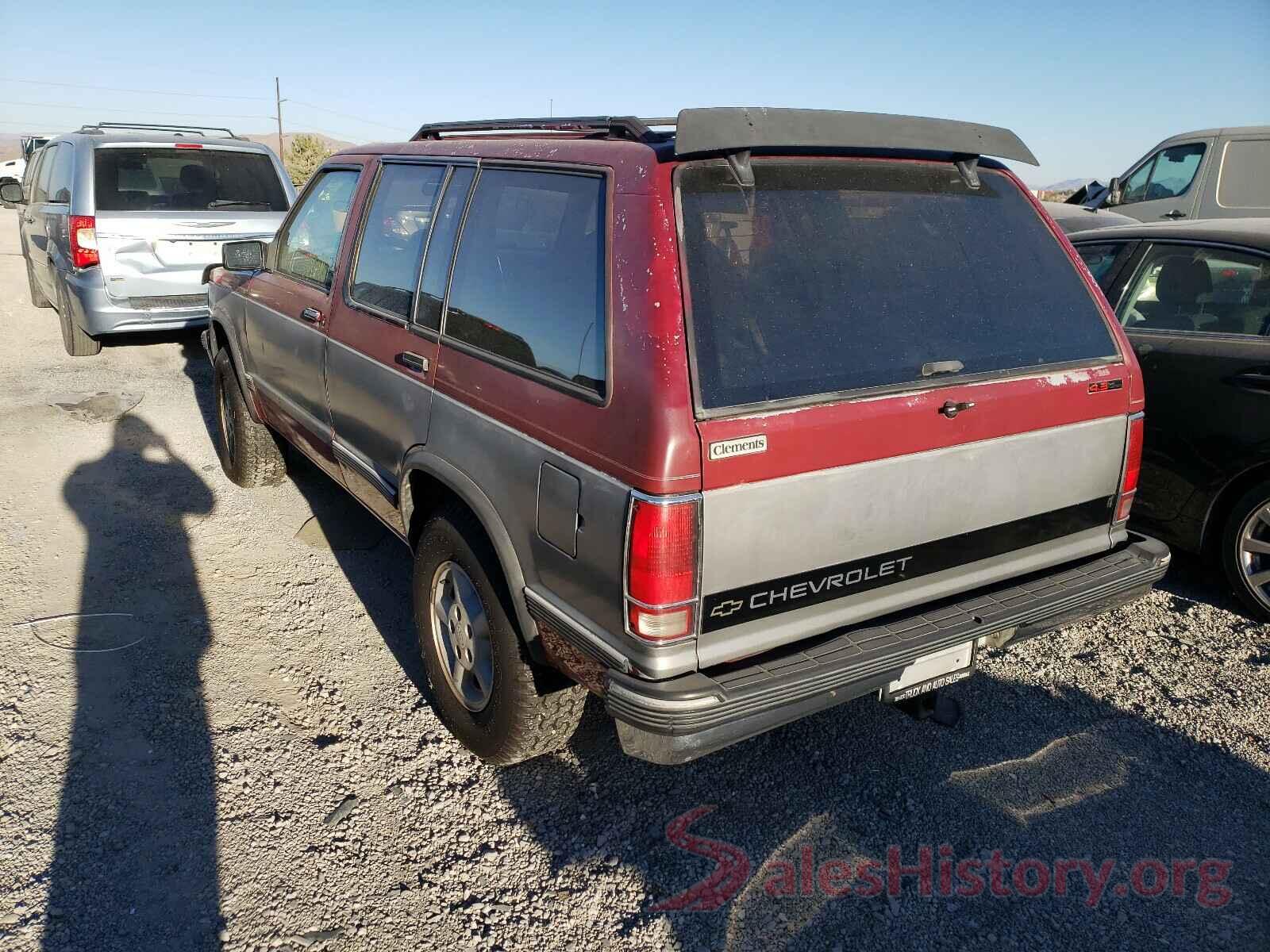 1GNDT13Z6M2214629 1991 CHEVROLET BLAZER