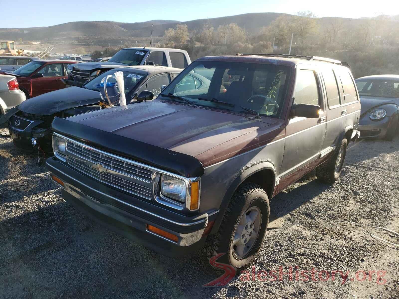 1GNDT13Z6M2214629 1991 CHEVROLET BLAZER