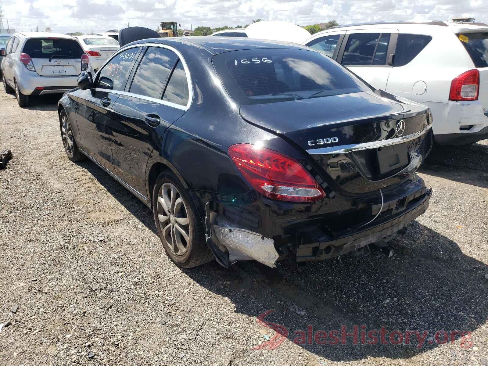 55SWF4JBXGU131656 2016 MERCEDES-BENZ C-CLASS