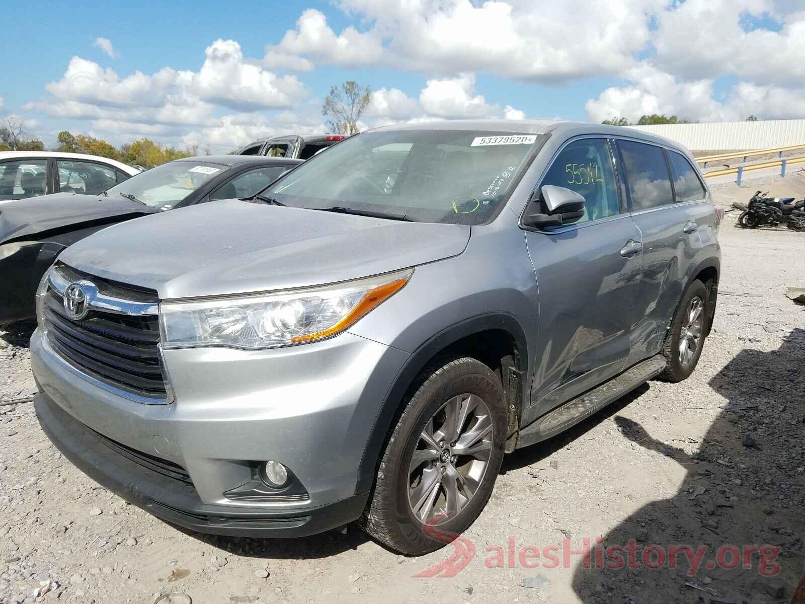 5TDZKRFH1GS149771 2016 TOYOTA HIGHLANDER