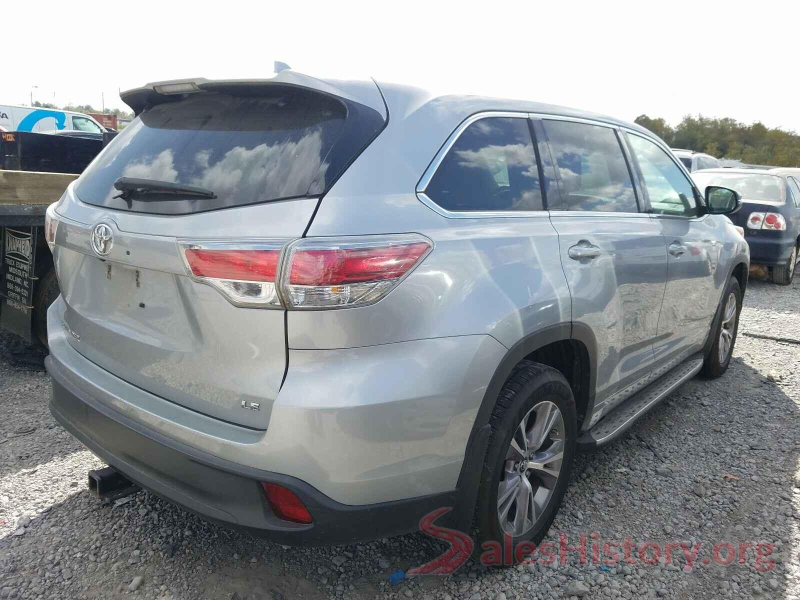 5TDZKRFH1GS149771 2016 TOYOTA HIGHLANDER