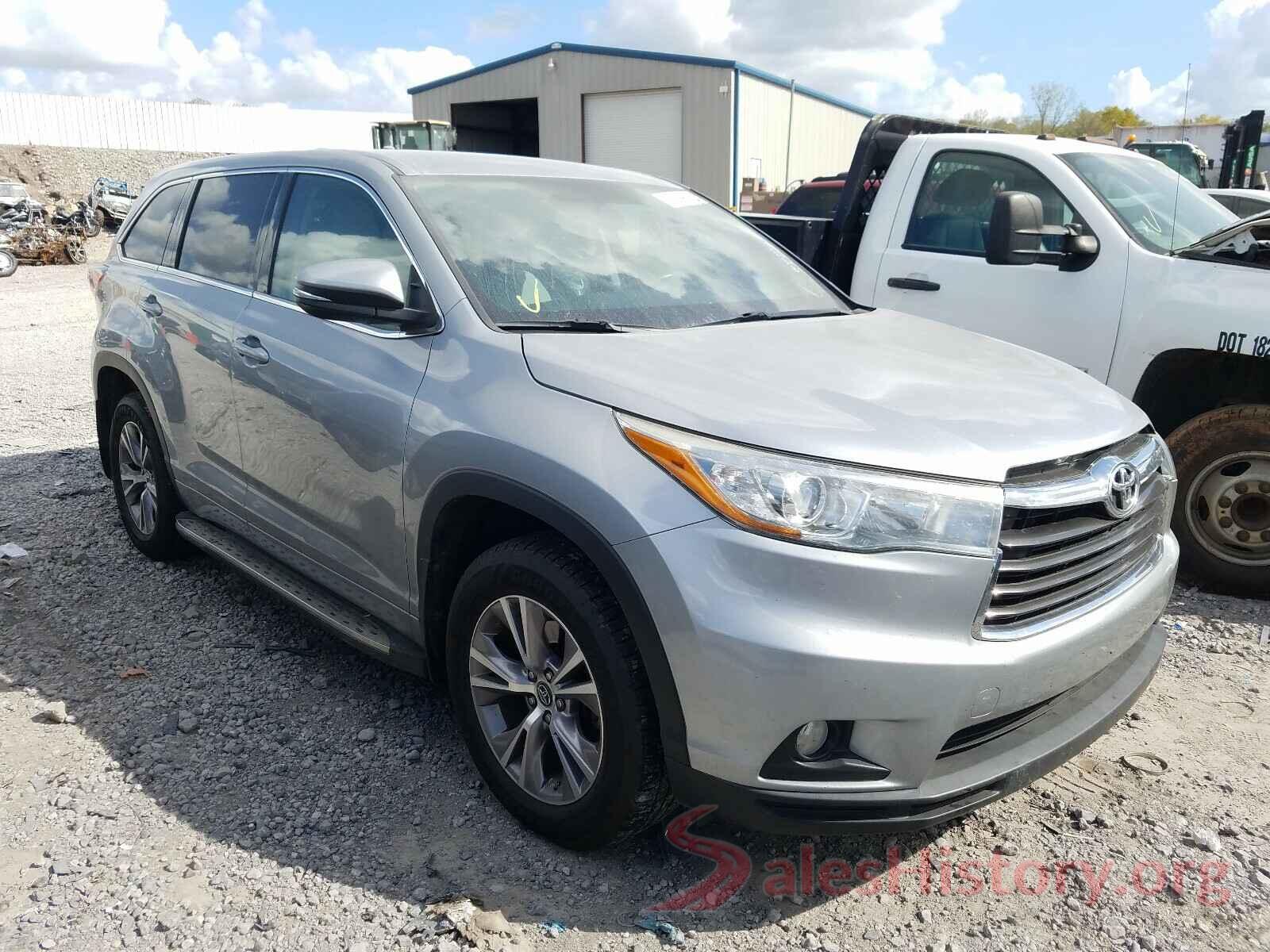 5TDZKRFH1GS149771 2016 TOYOTA HIGHLANDER