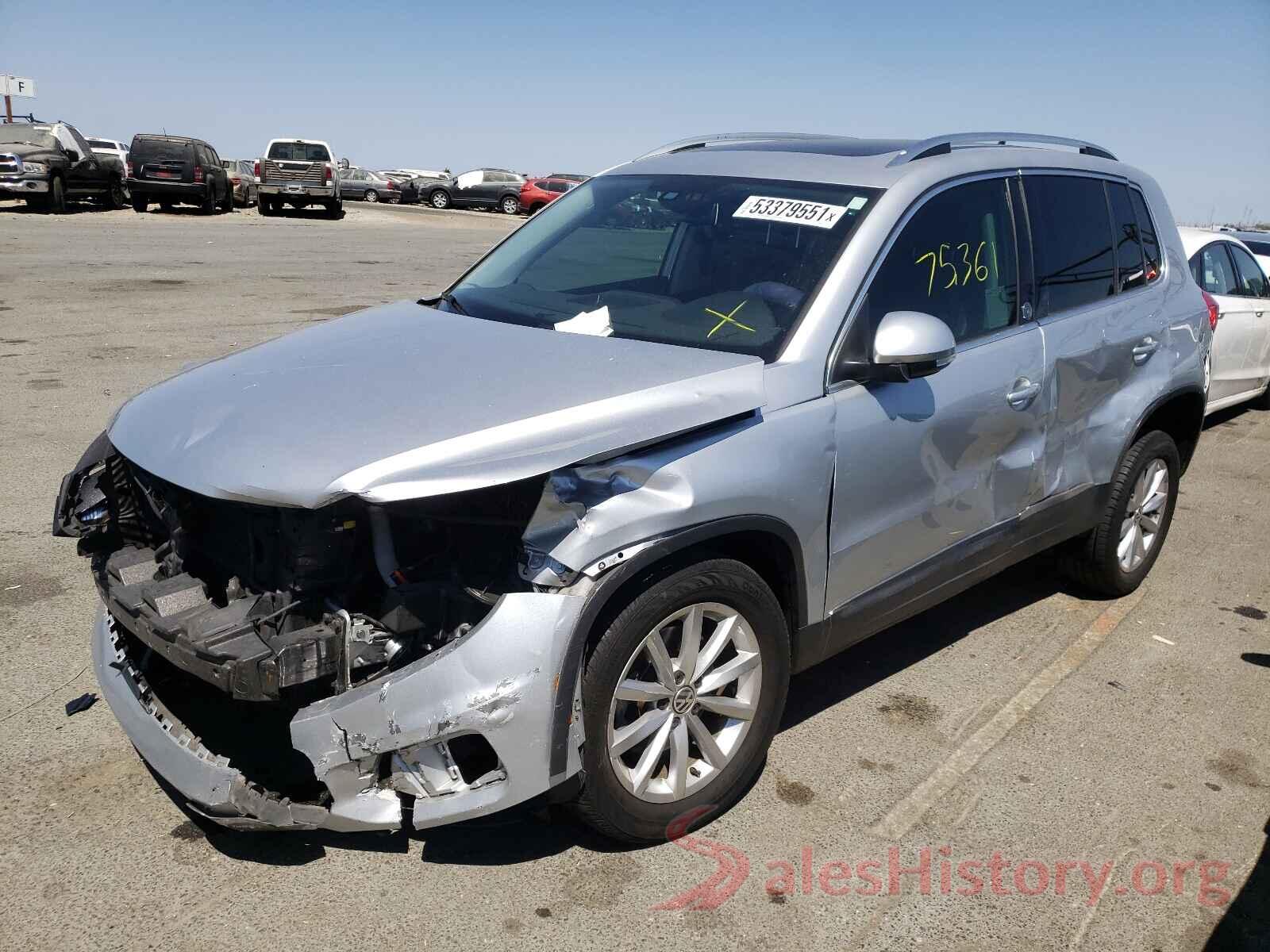 WVGRV7AX9HW500515 2017 VOLKSWAGEN TIGUAN